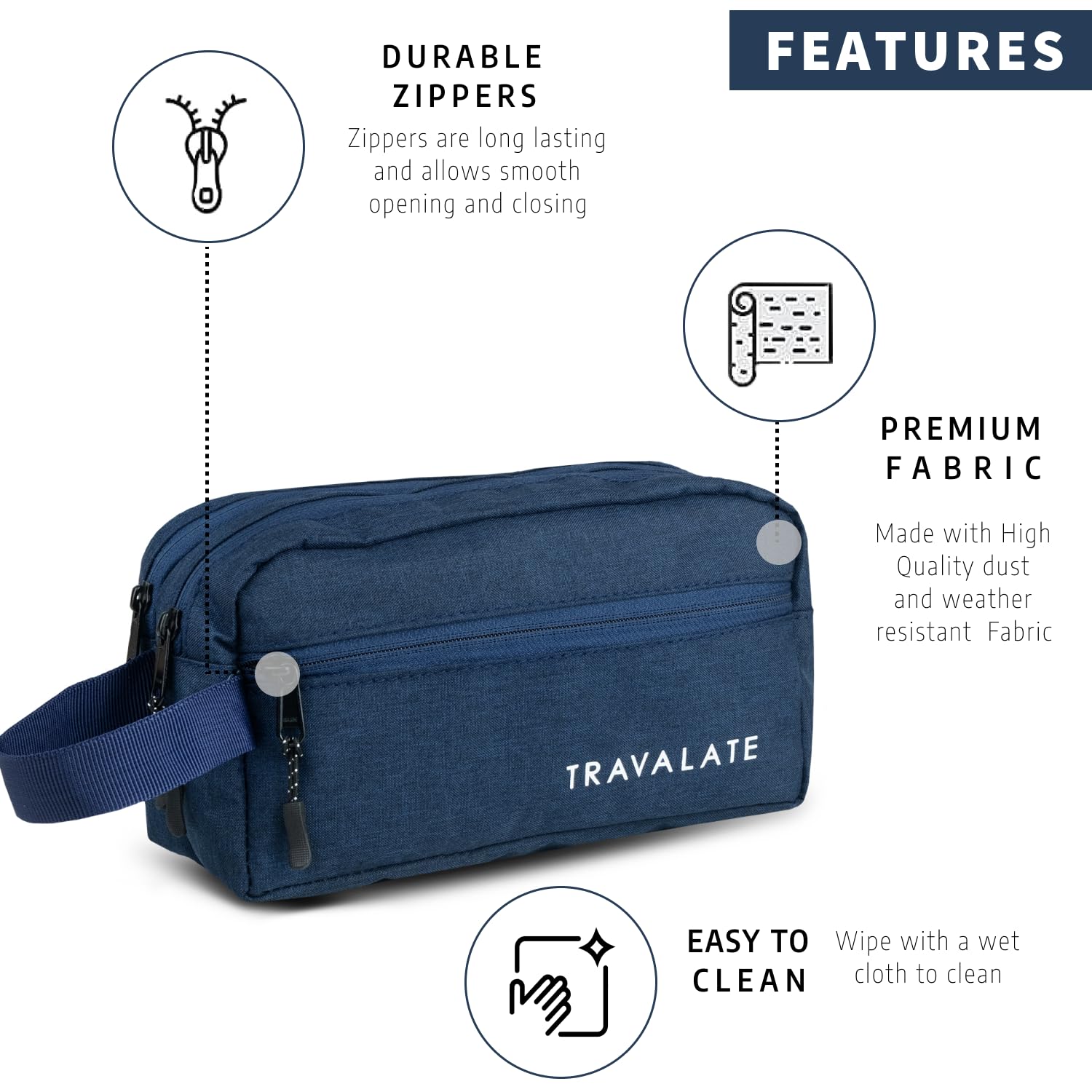 Vector Dopp Kit | Blue
