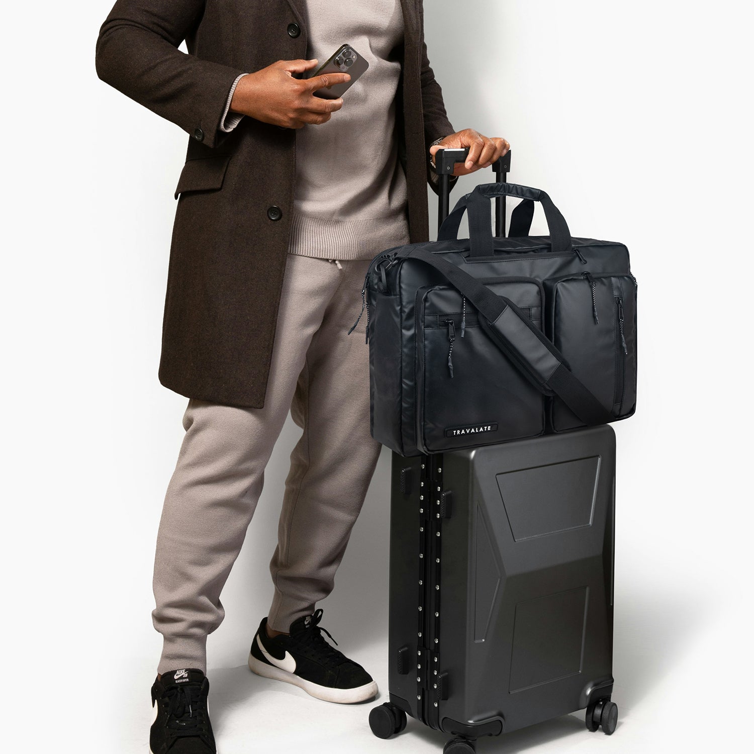 Messenger-Backpack | R Black