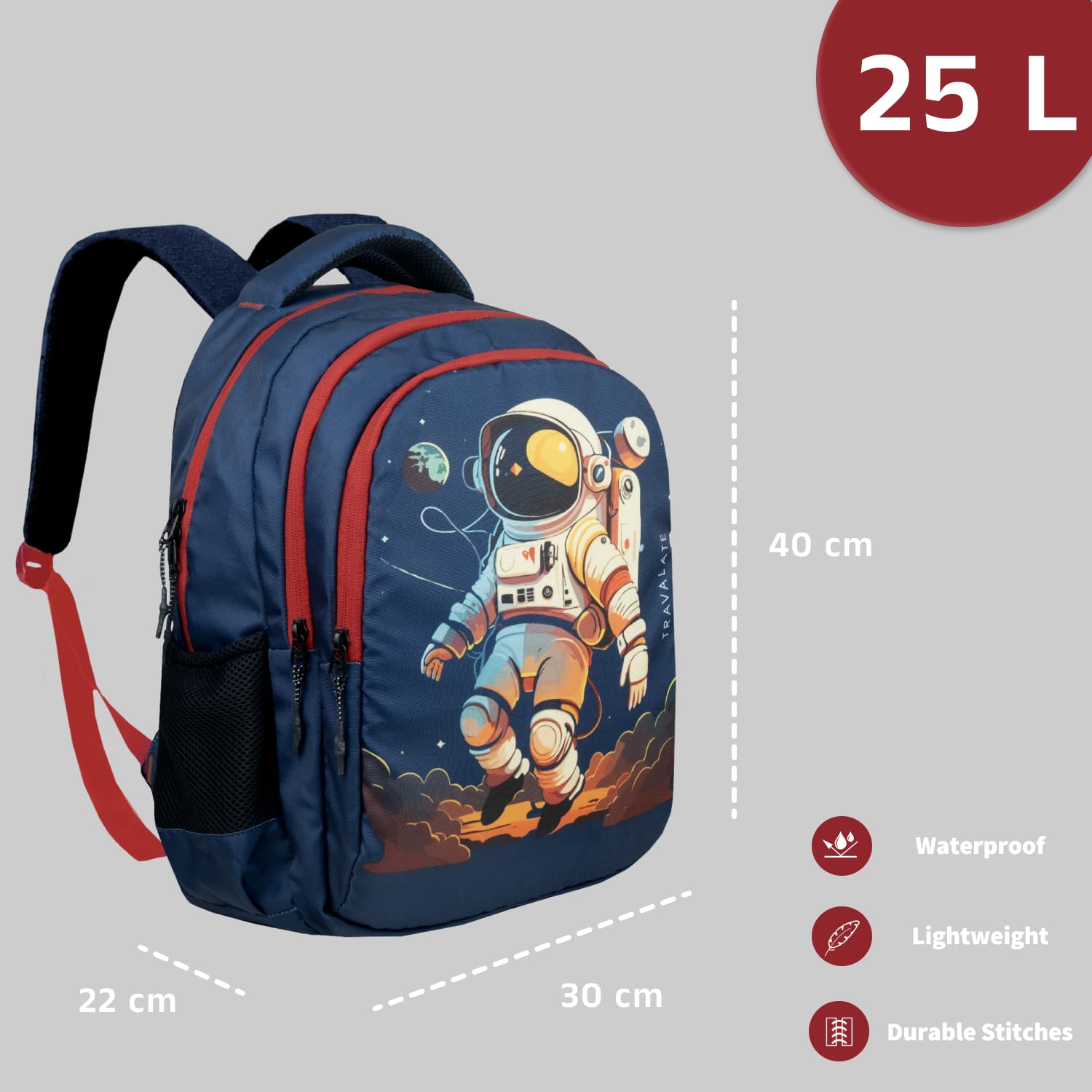 Astronaut ArtPlay Backpack | Blue