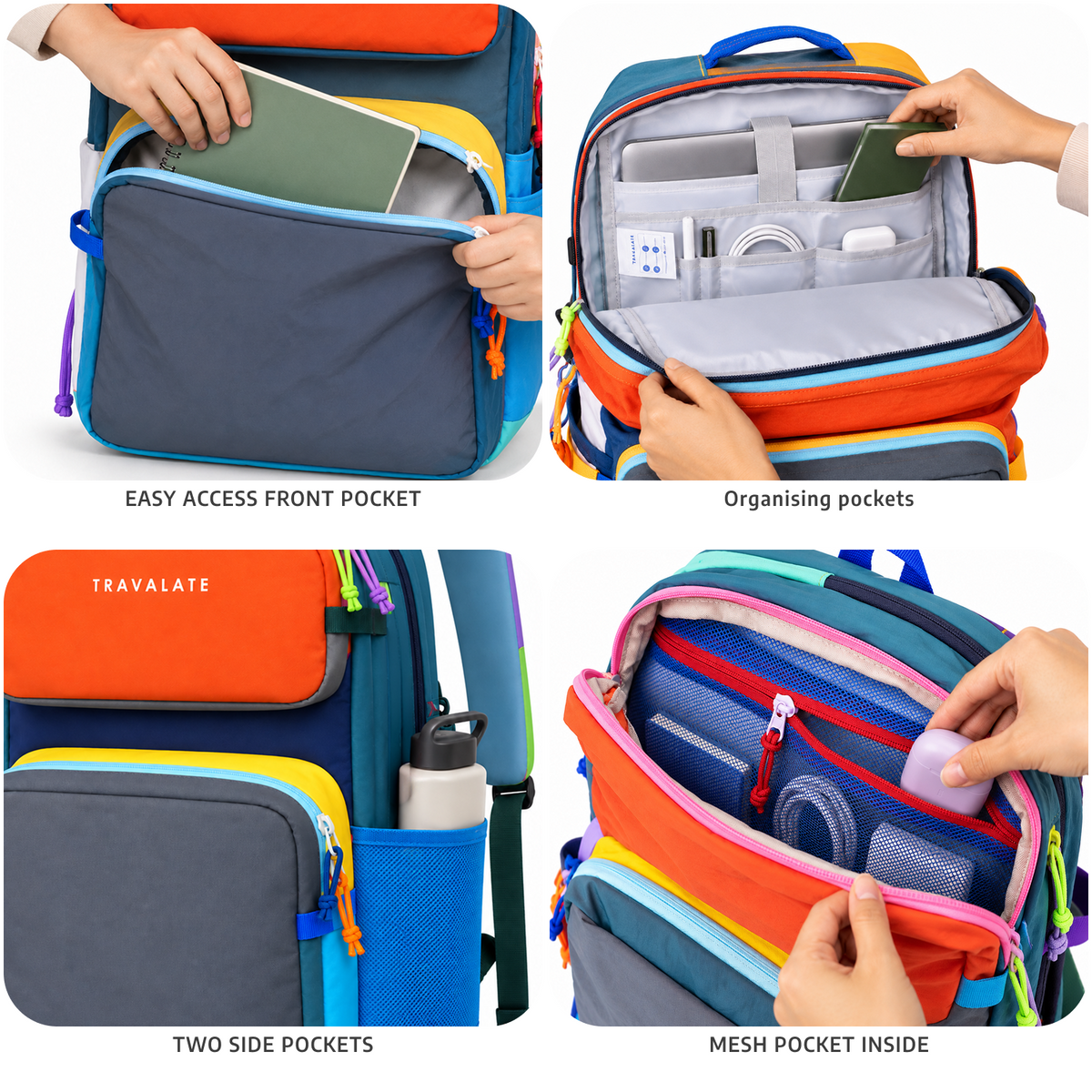 TRAVALATE XoXo Backpack - Orange