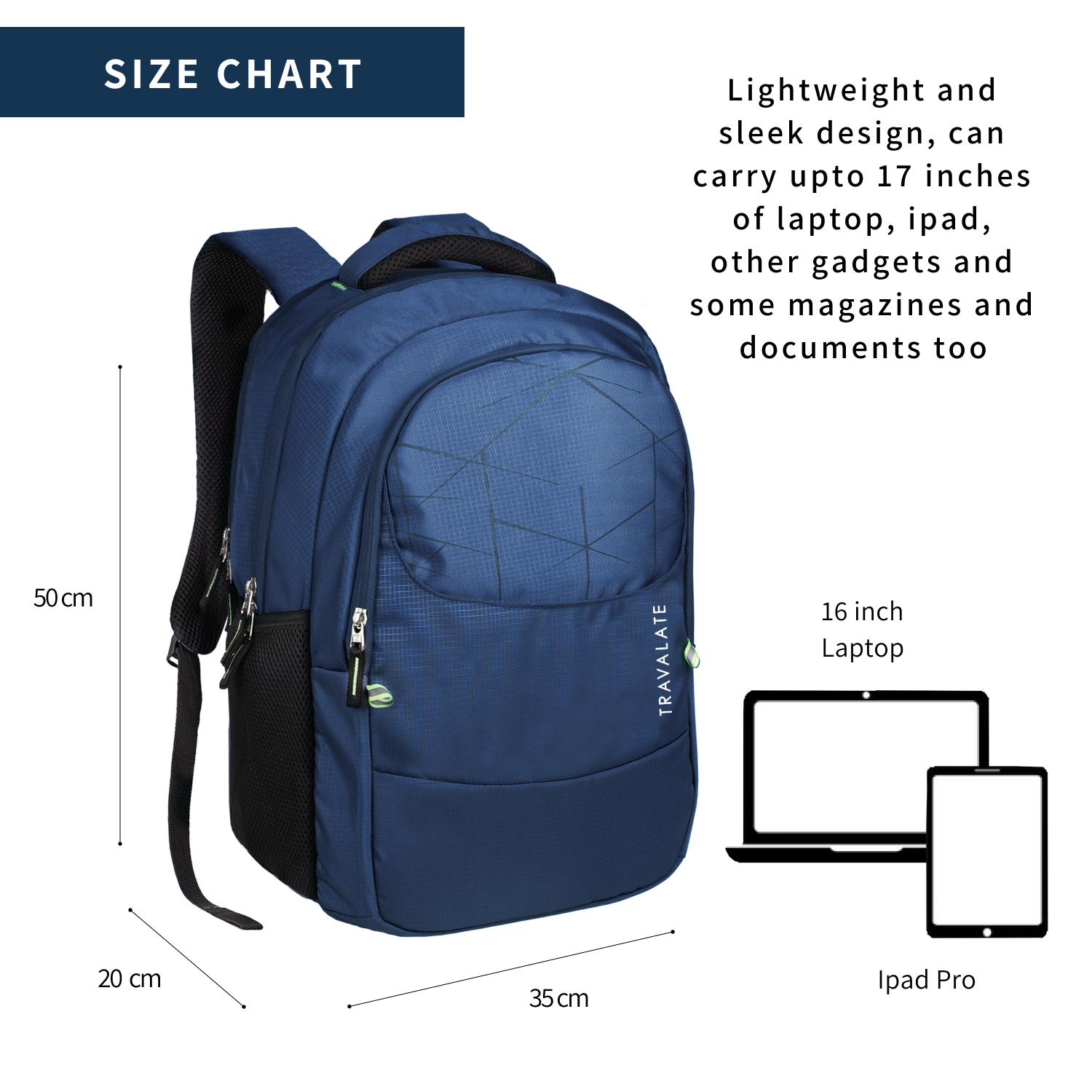 DailyCommute Backpack | Blue
