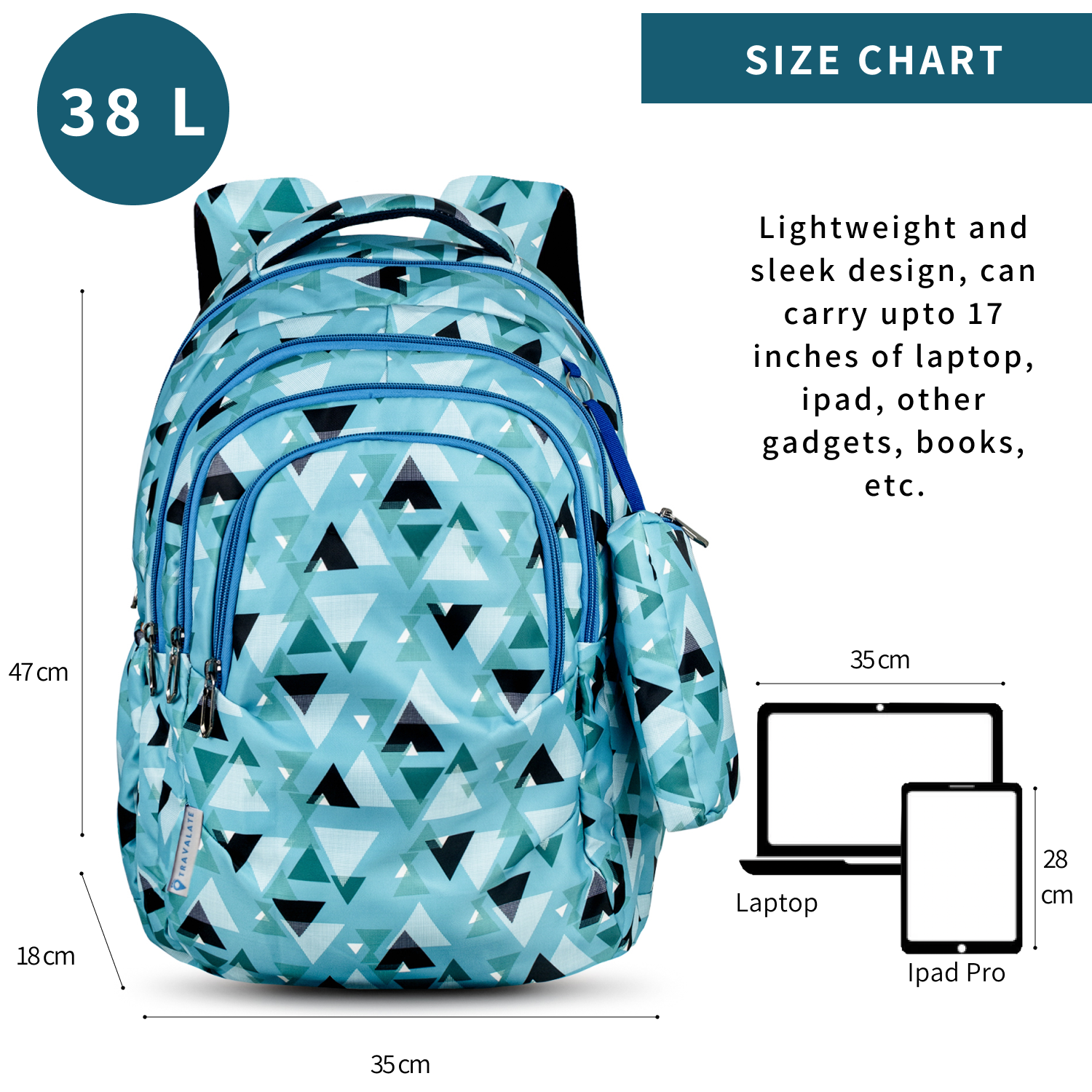 GeoPack School Backpack | Green