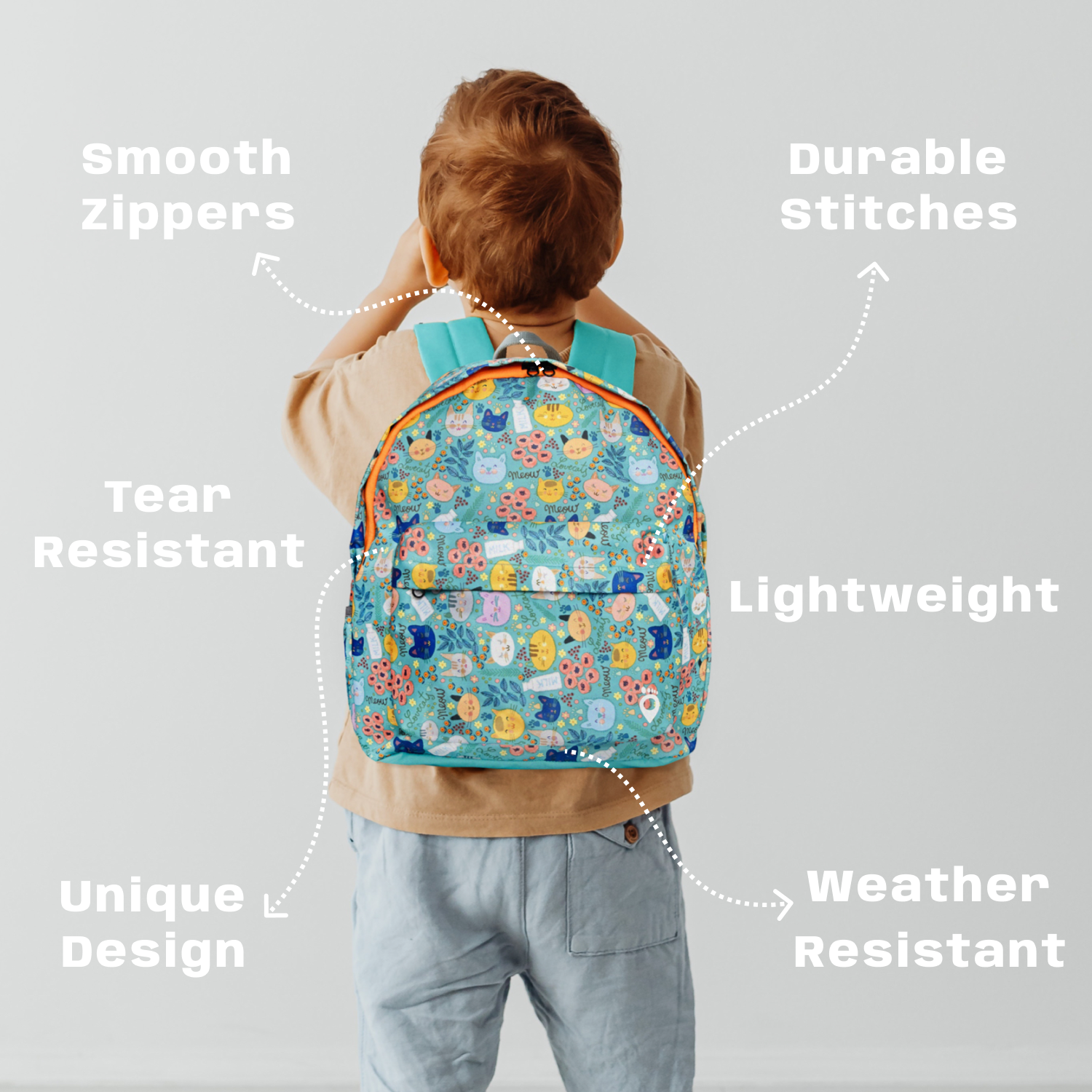 Kids' Backpack | Turquoise