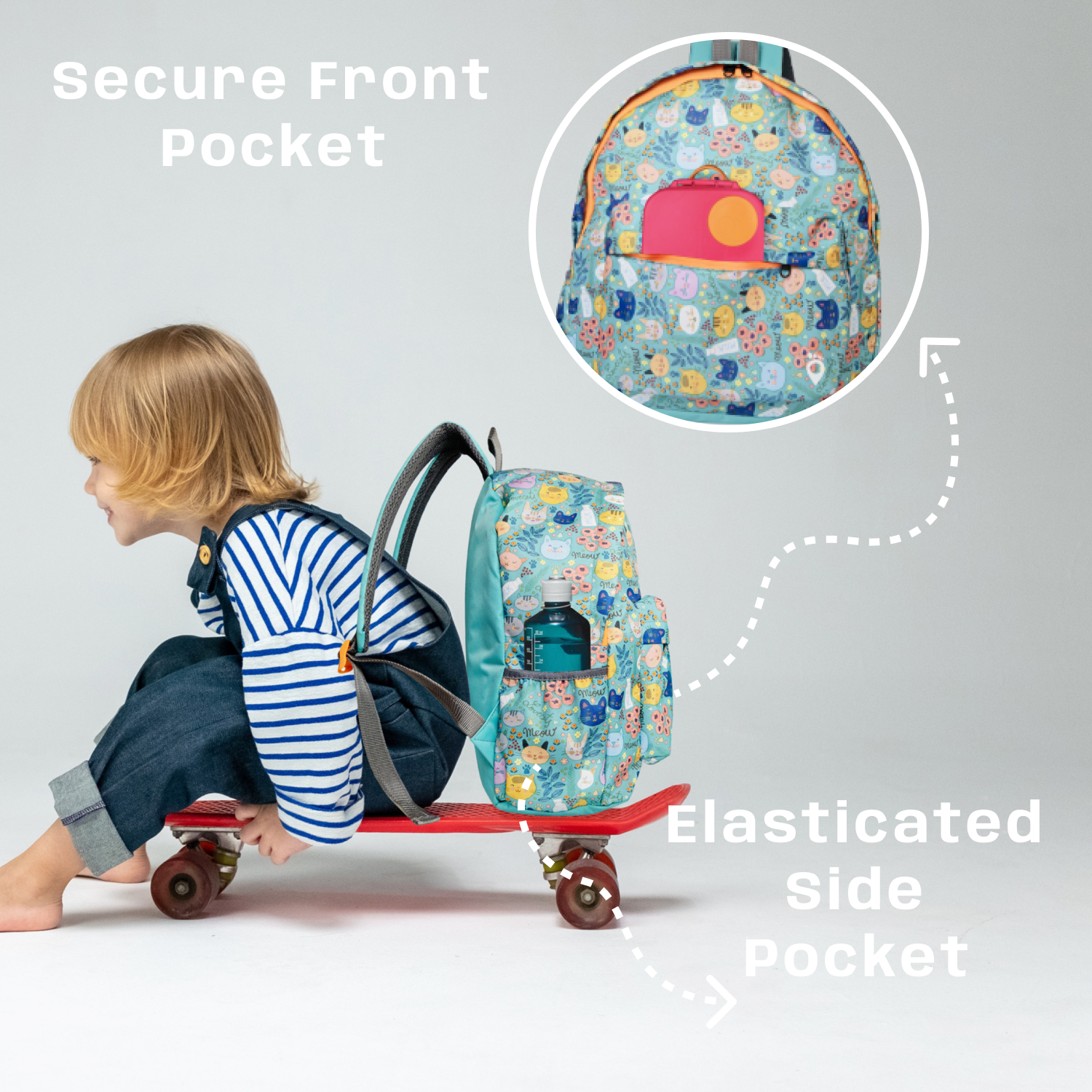 Kids' Backpack | Turquoise