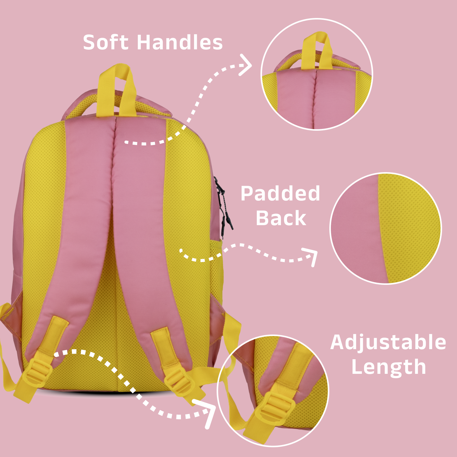 Giraffe ArtPlay Backpack | Pink