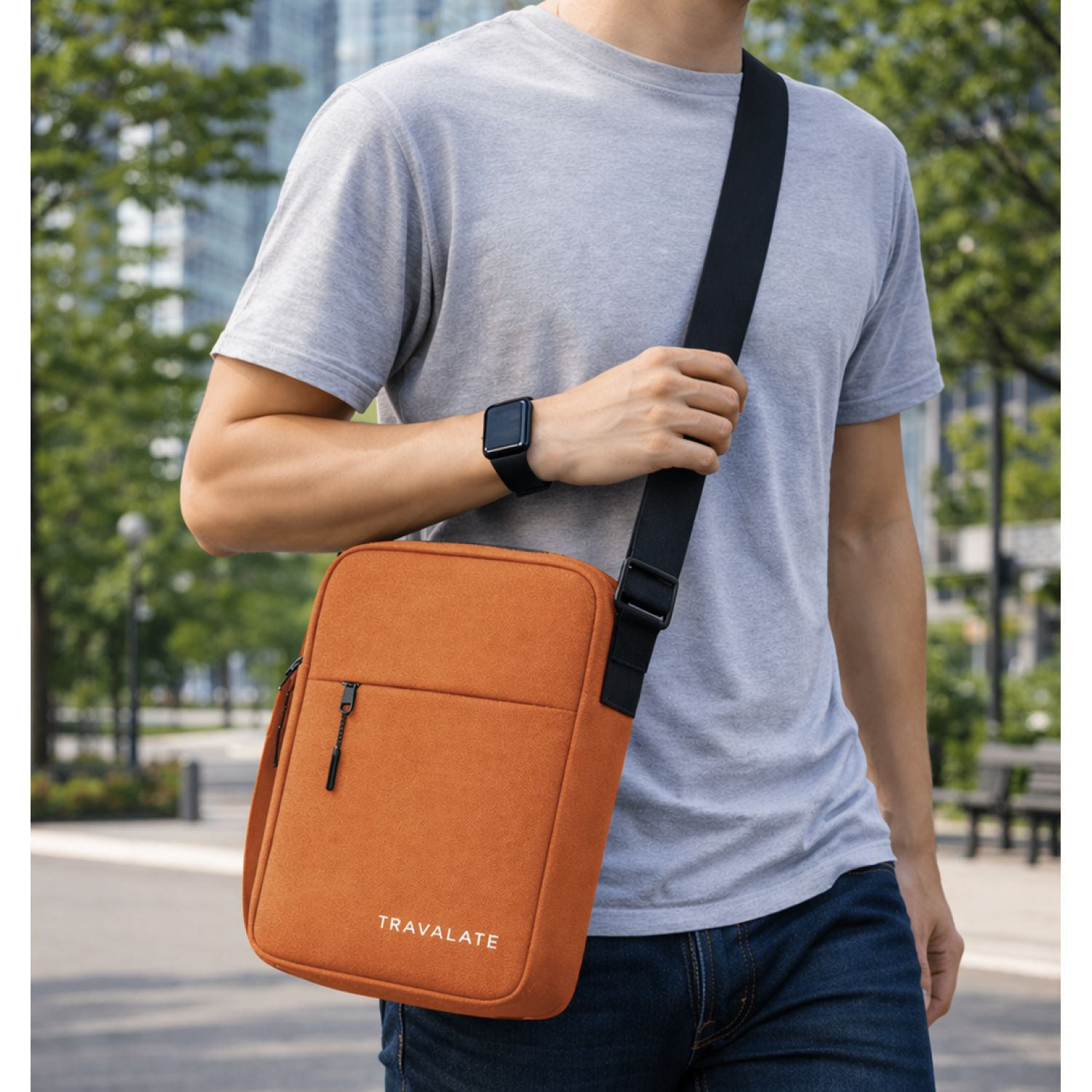 Sling bag | Orange
