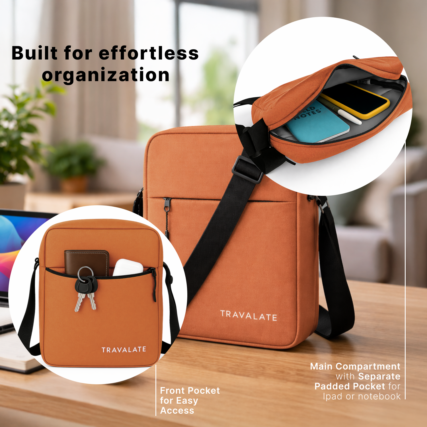 Sling bag | Orange