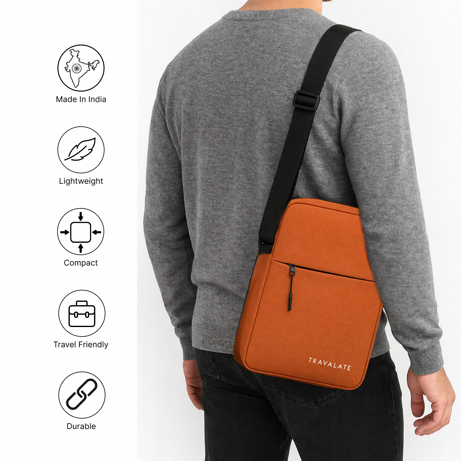 Sling bag | Orange