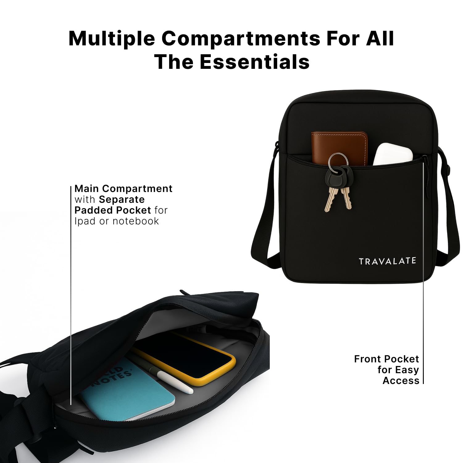 Sling bag | Black
