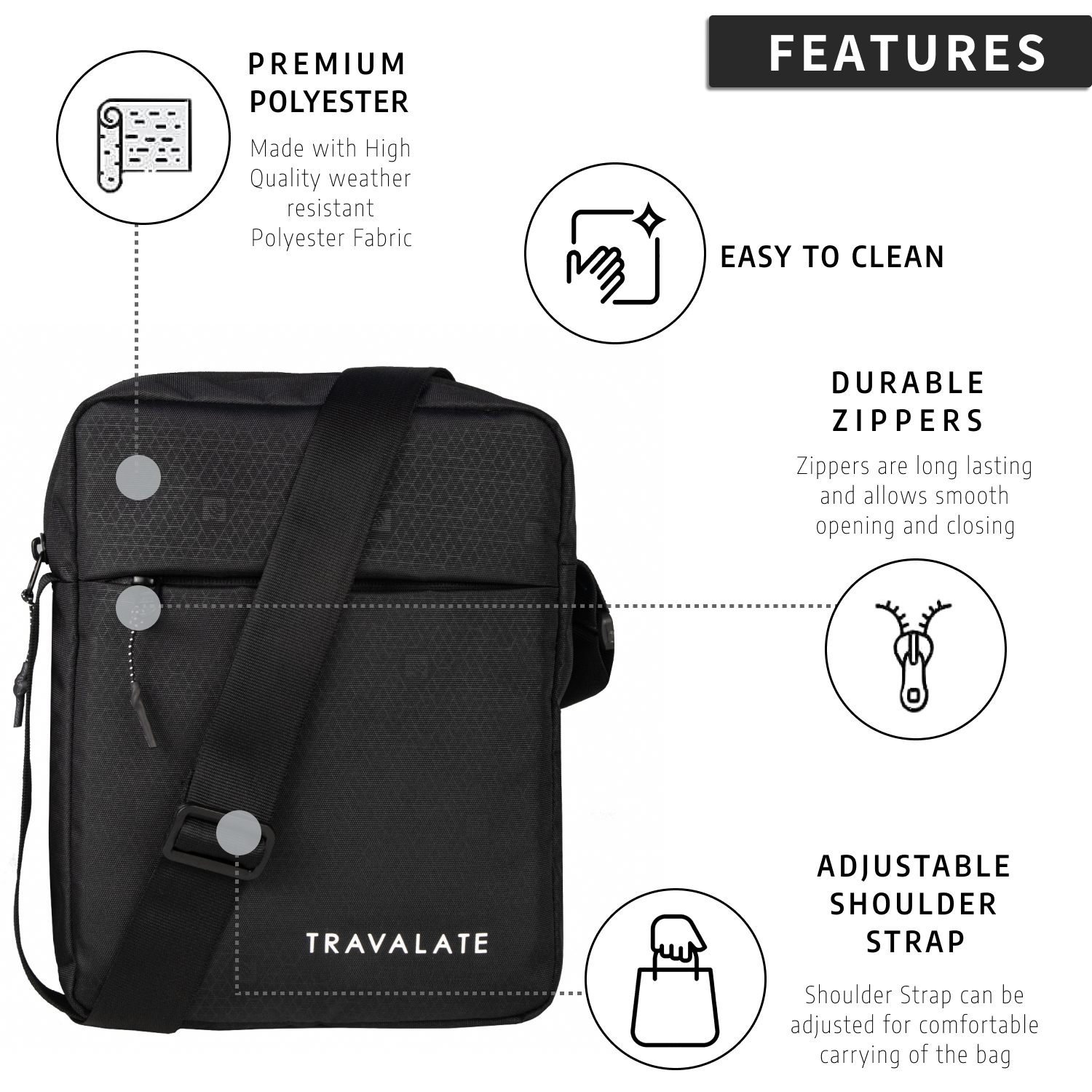 Sling bag | Black