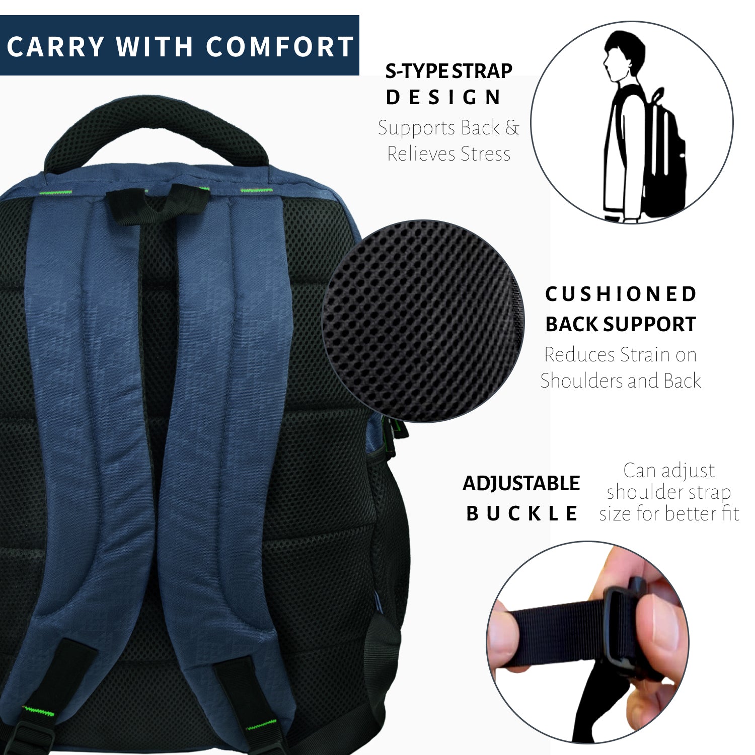 DailyCommute Backpack | Blue