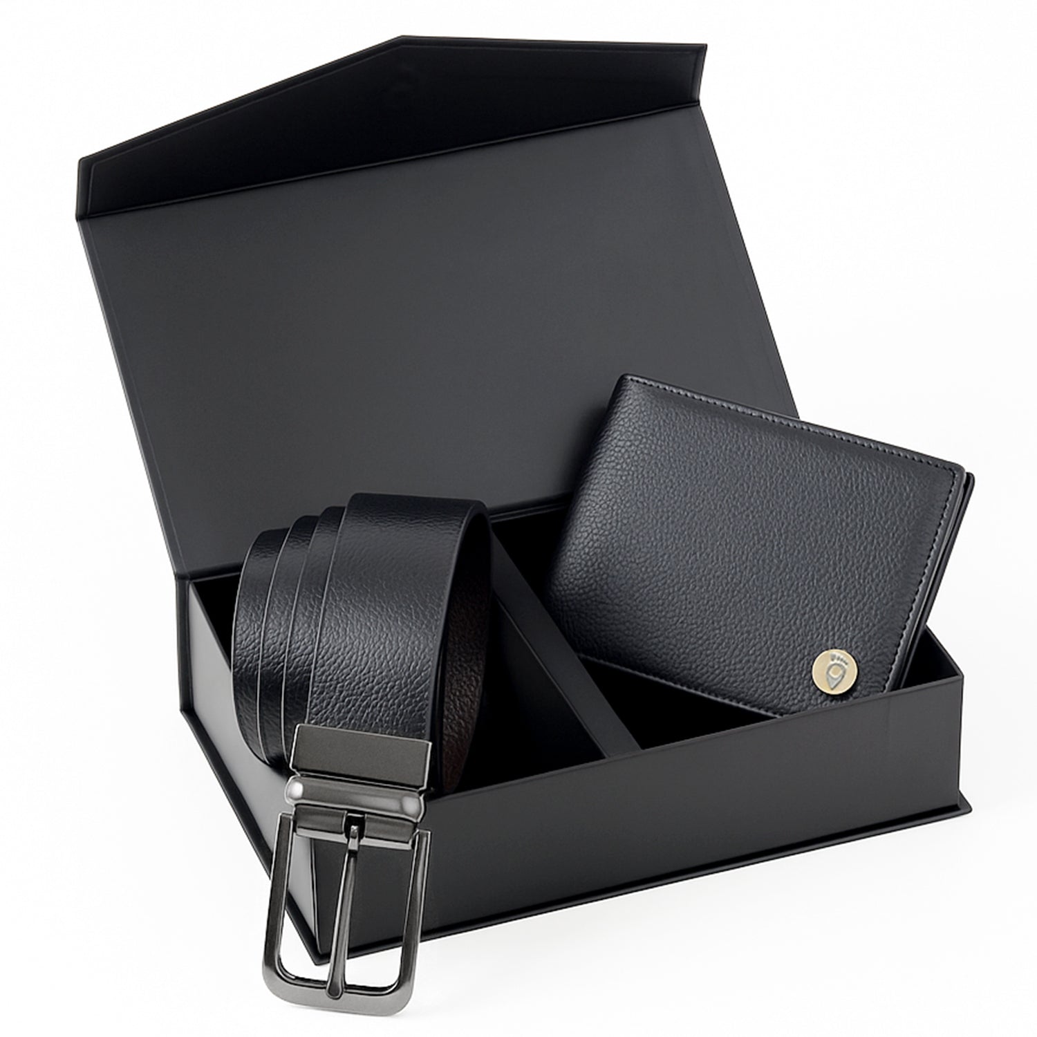 Leather Belt & Wallet Combo