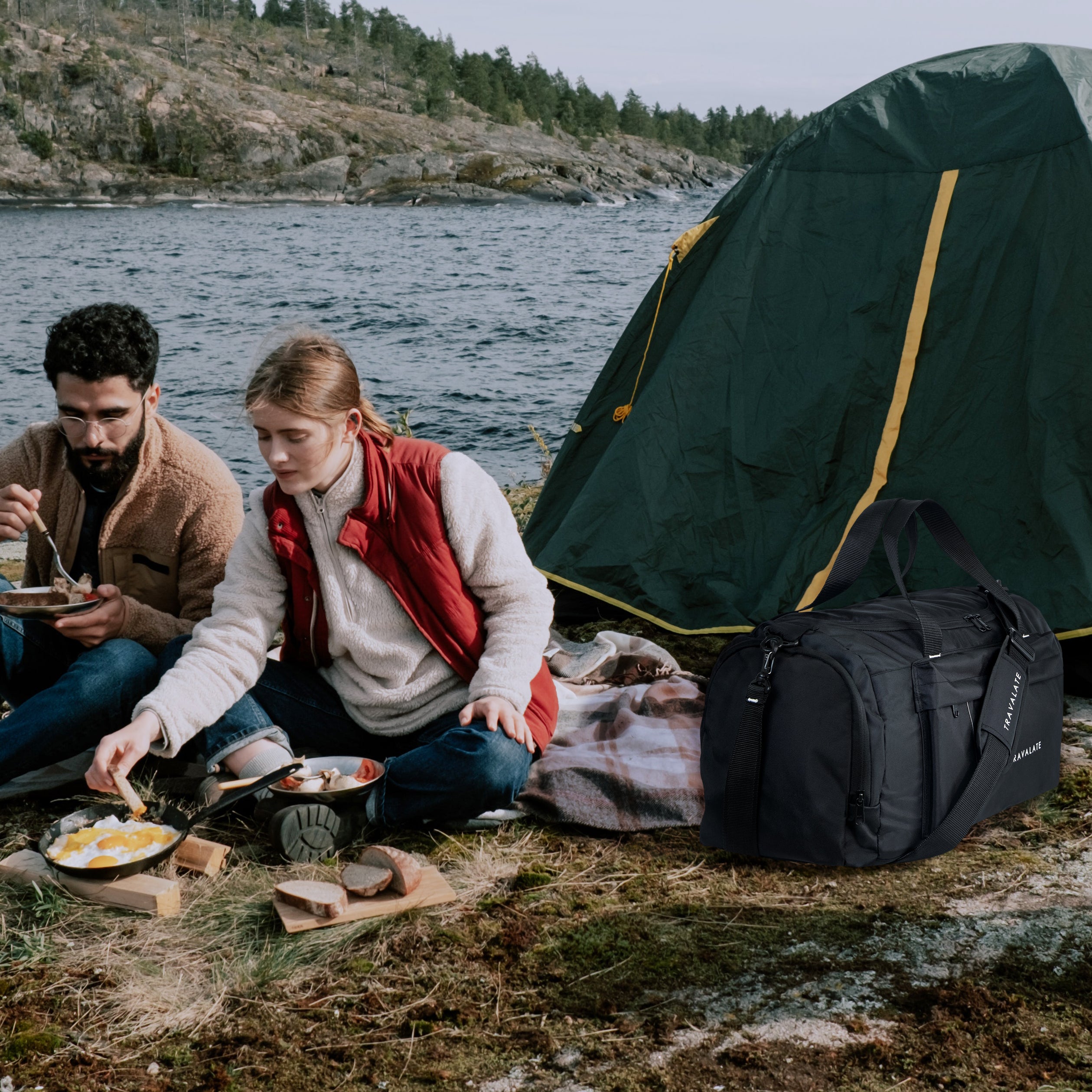 Travel Duffle Bag | Black