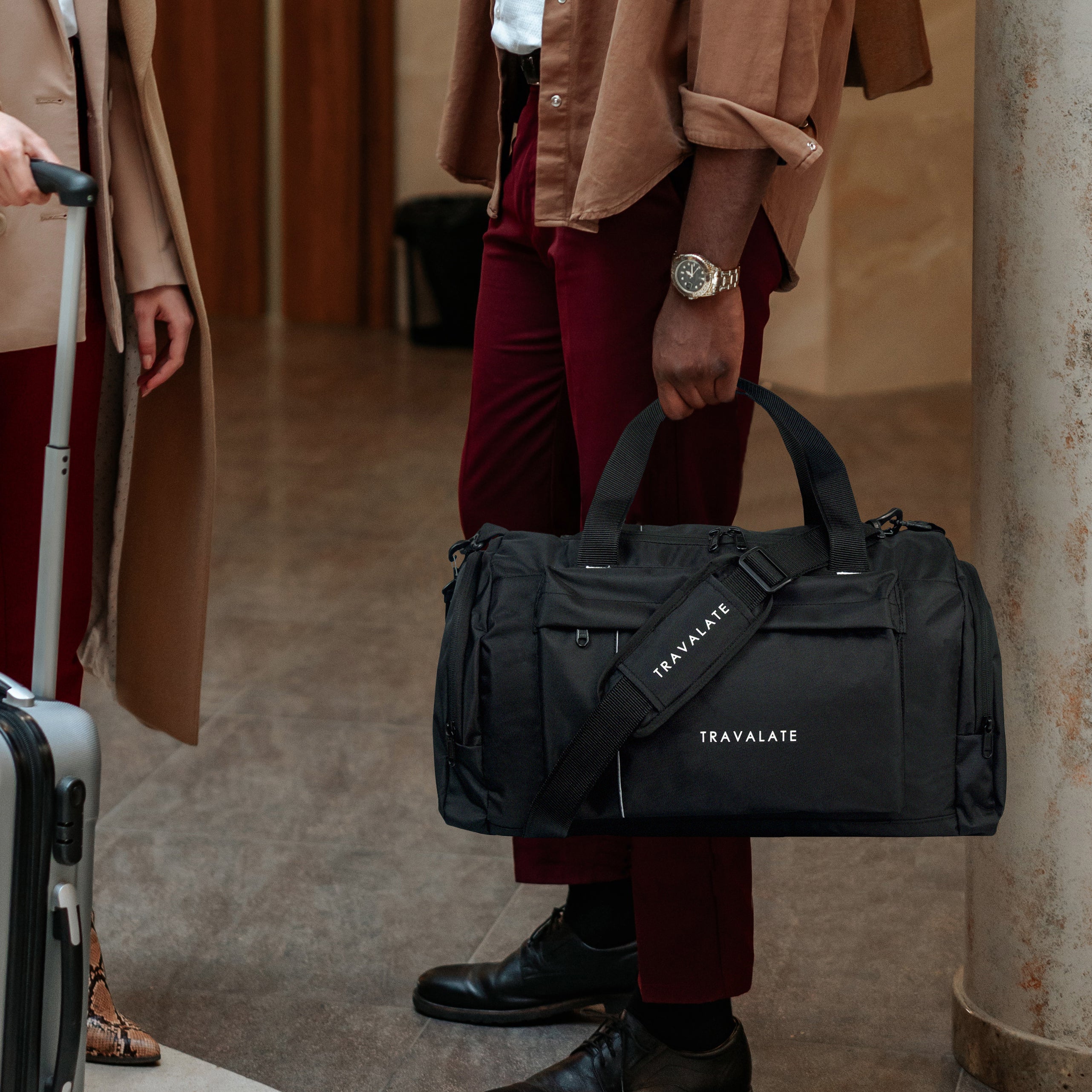 Travel Duffle Bag | Black