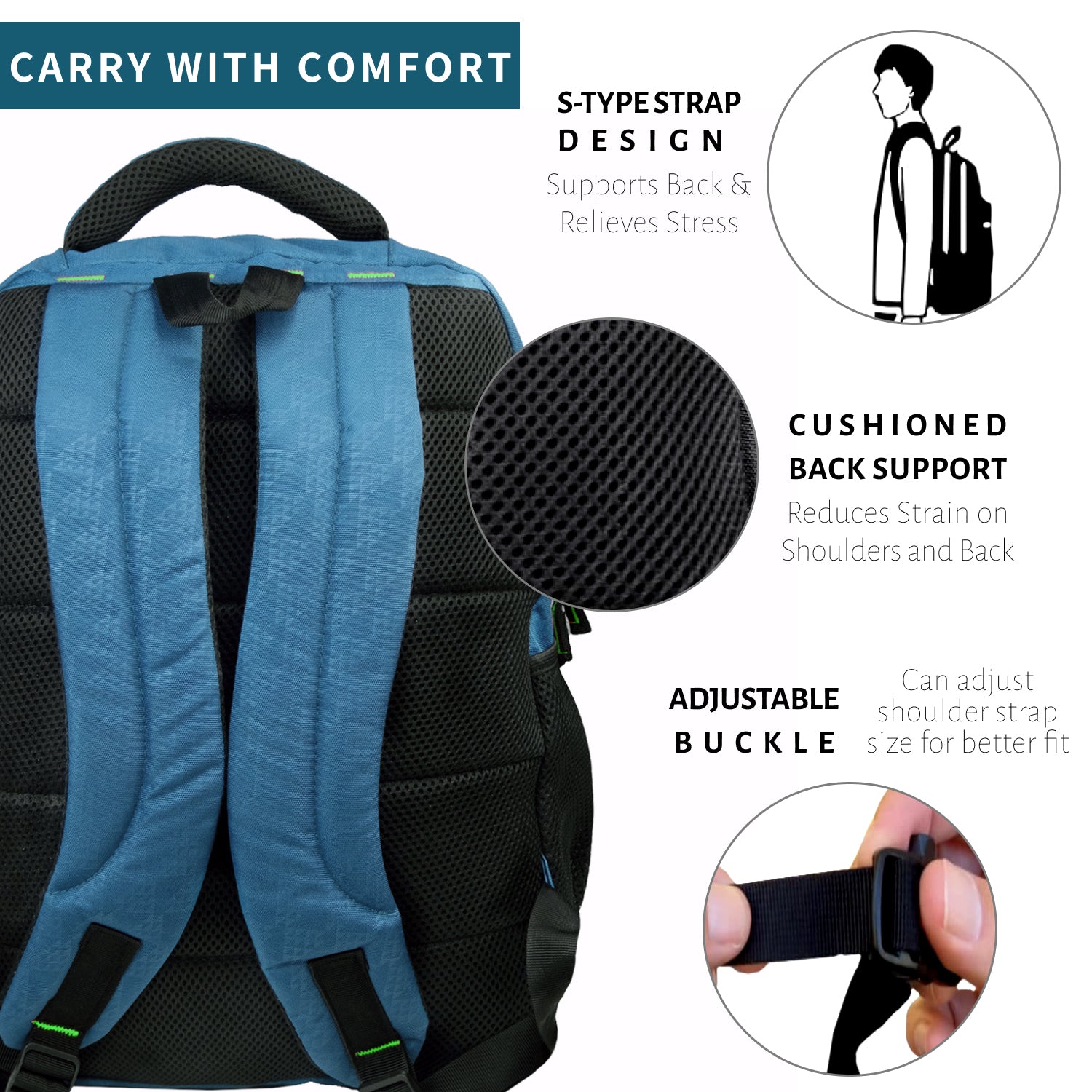 DailyCommute Backpack | Teal