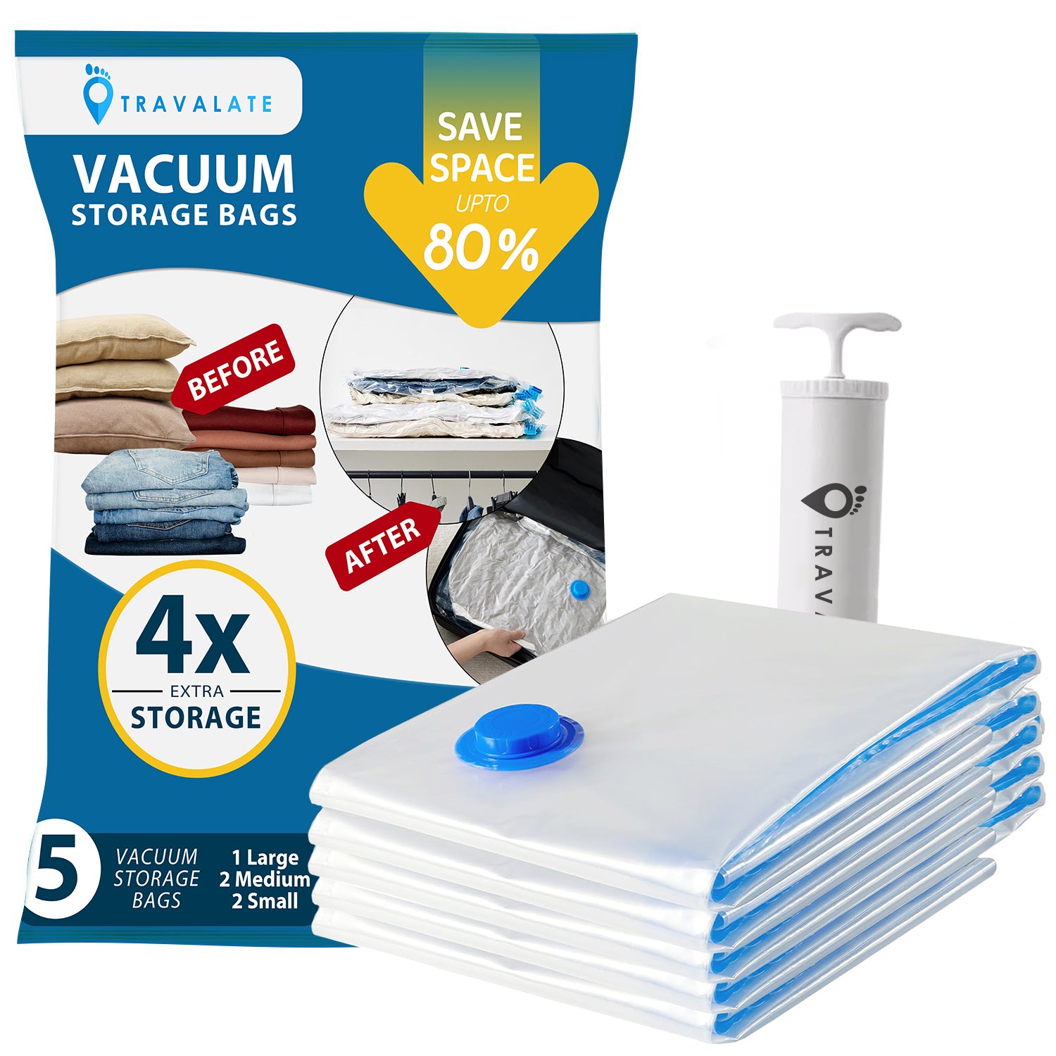 SpaceSave Vacuum Storage Bags