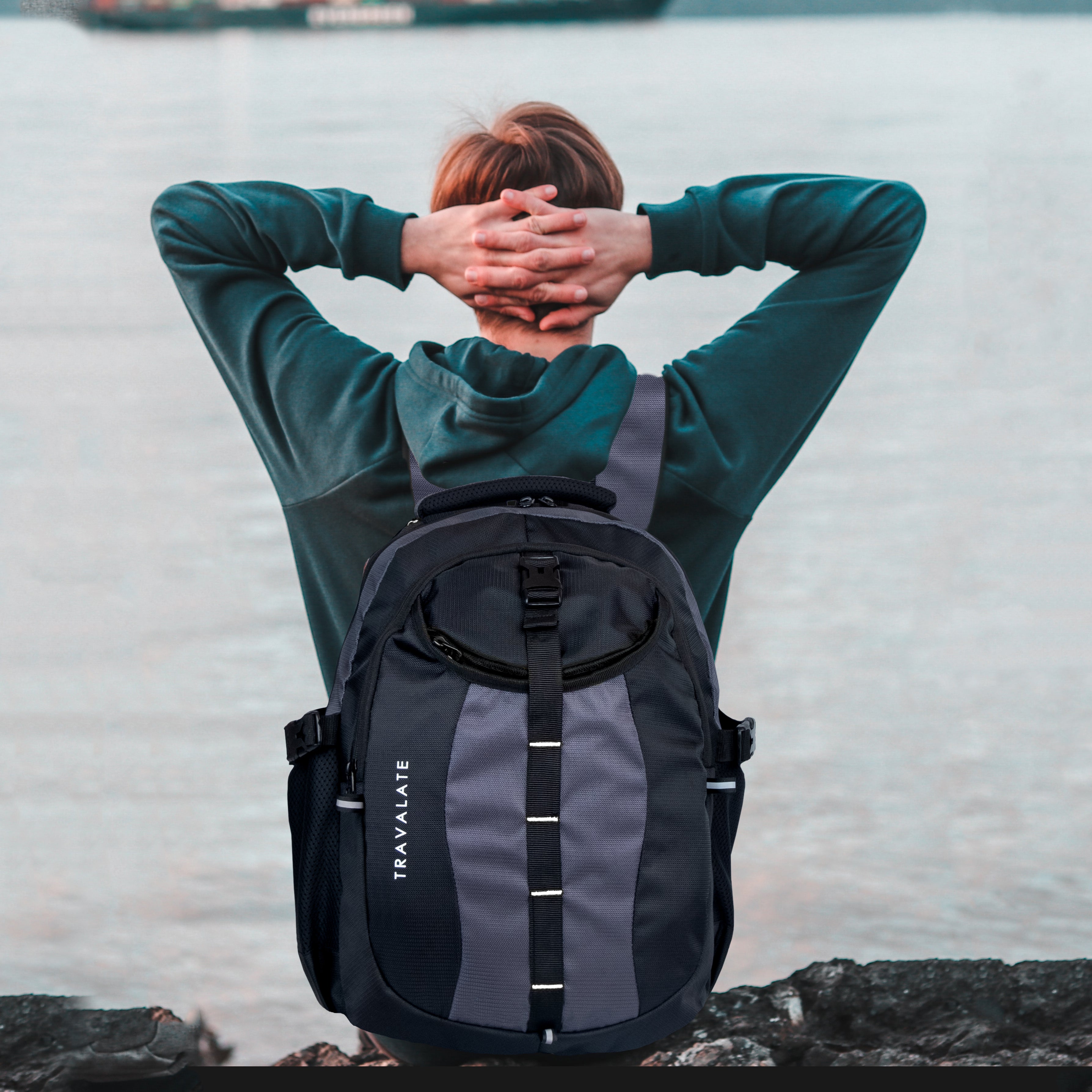 Trailblazer Backpack | White Gray