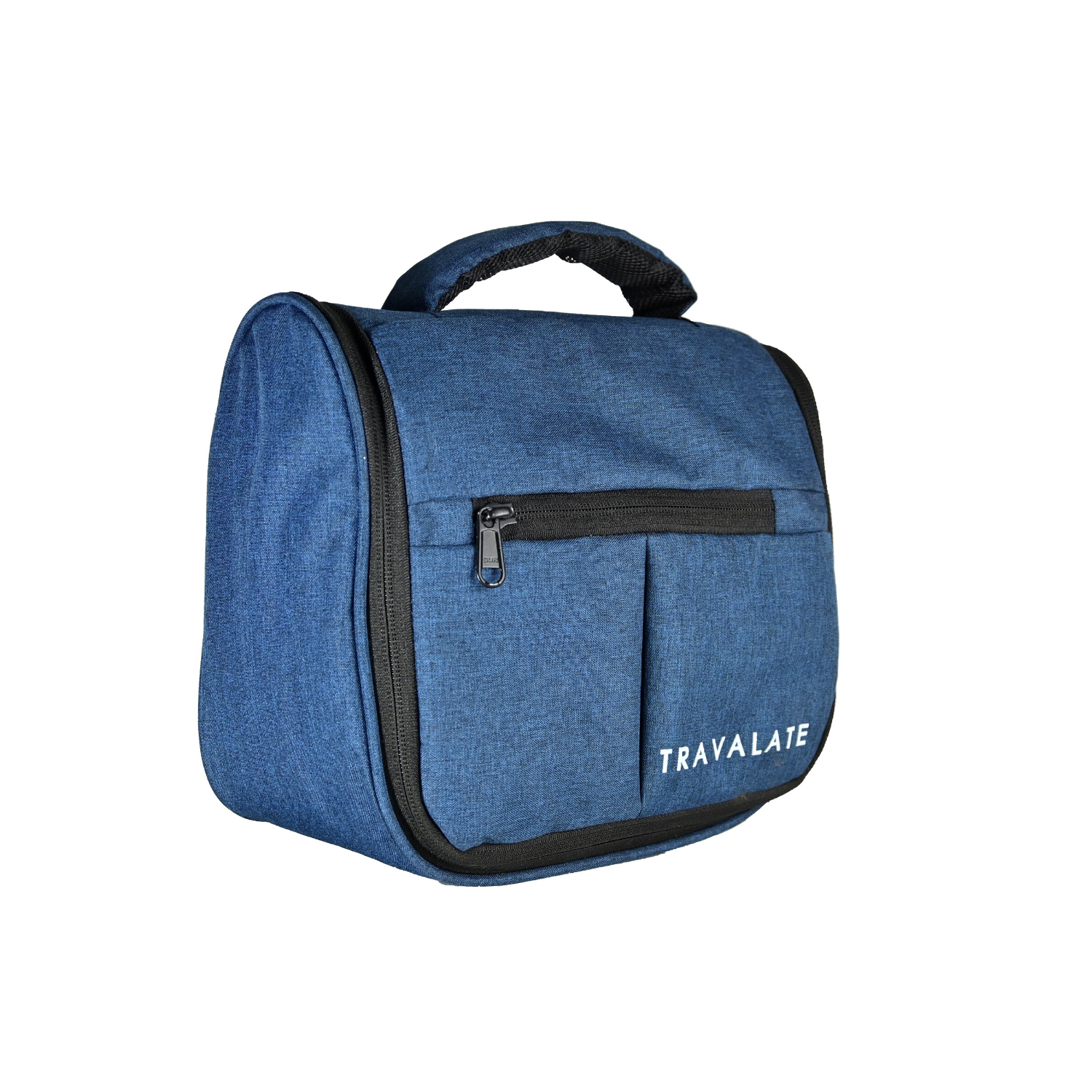 Trendy Multi Pocket Toiletry Bag | Light blue