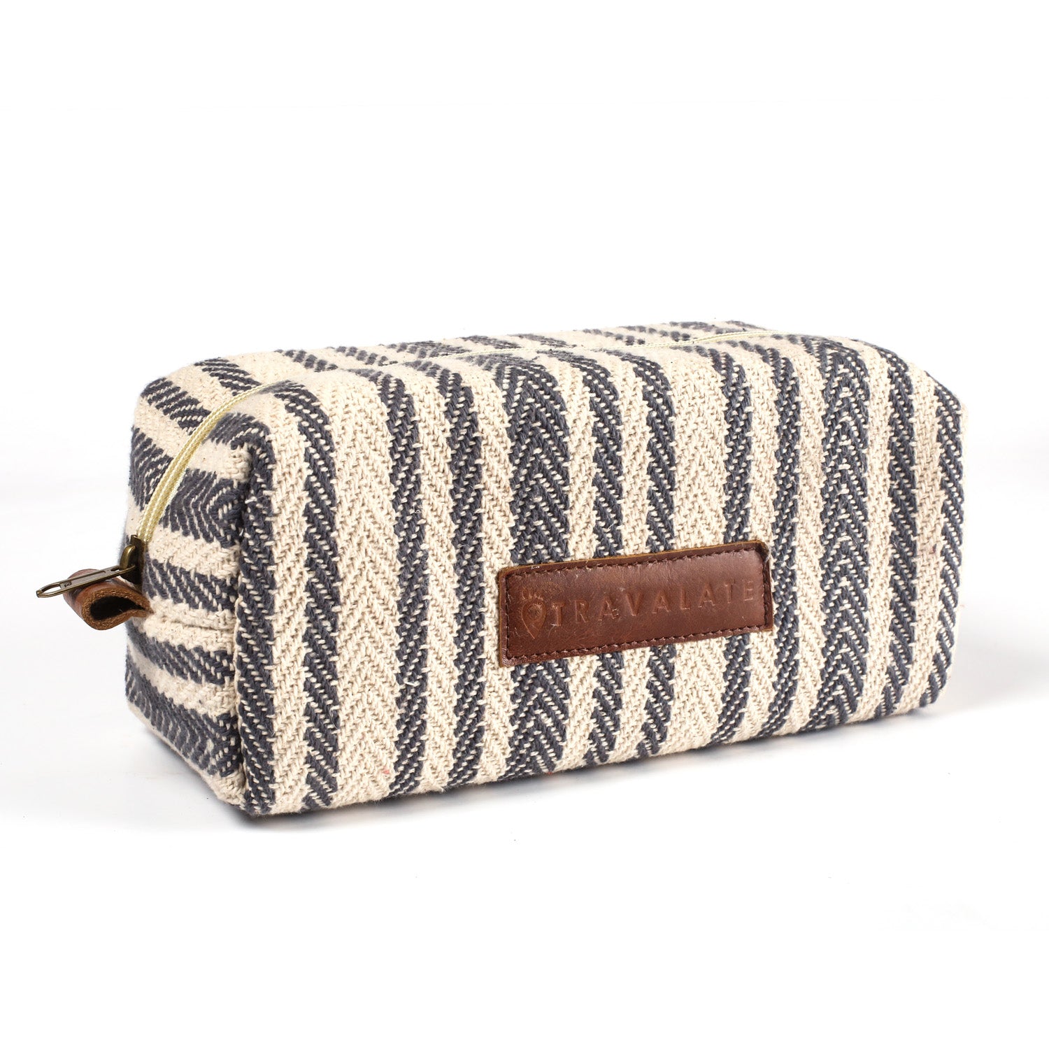 Handcrafted Travel Dopp Kit | Blue