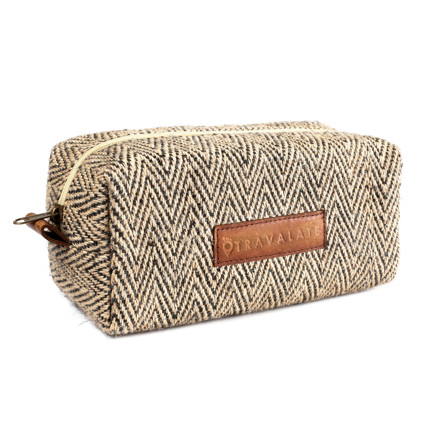 Handcrafted Travel Dopp Kit | Tan
