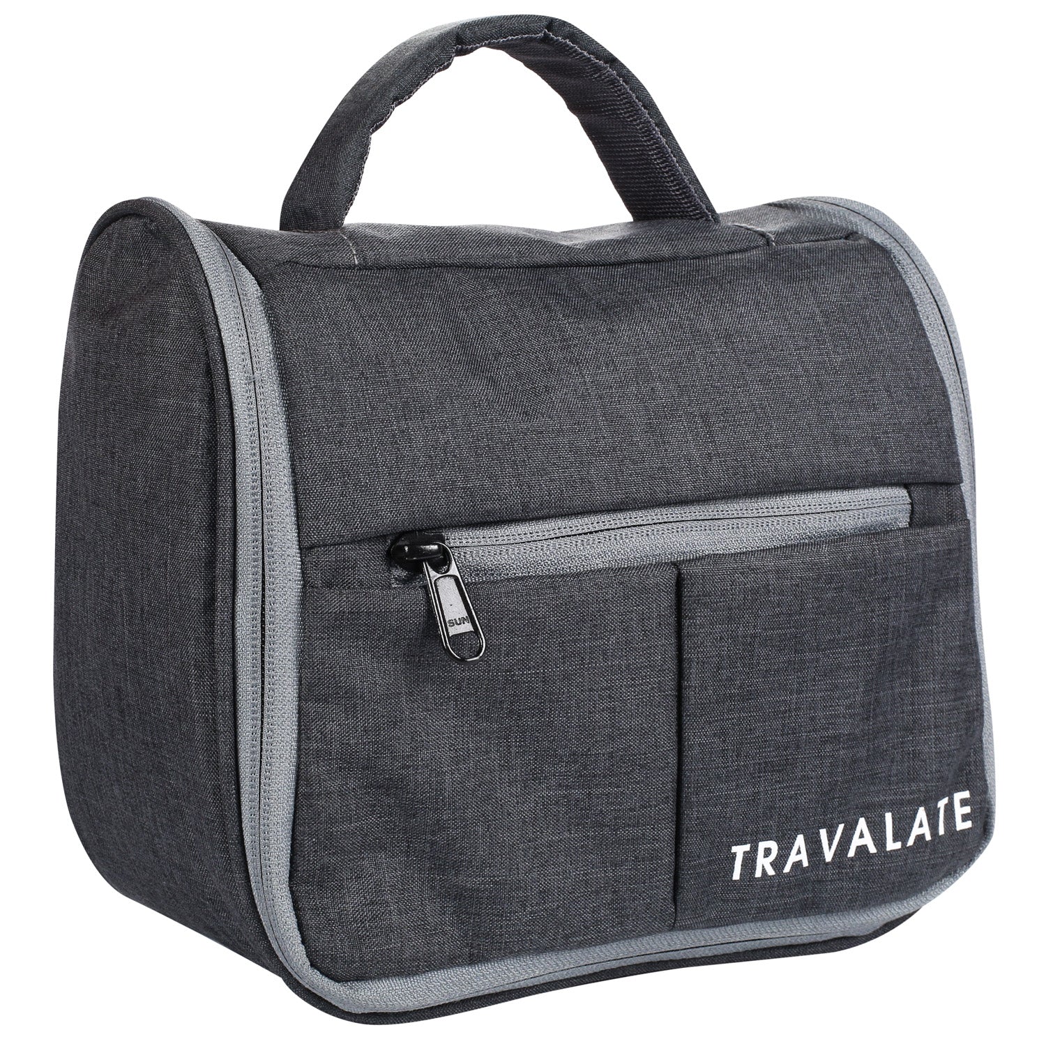 Trendy Multi Pocket Toiletry Bag | Grey