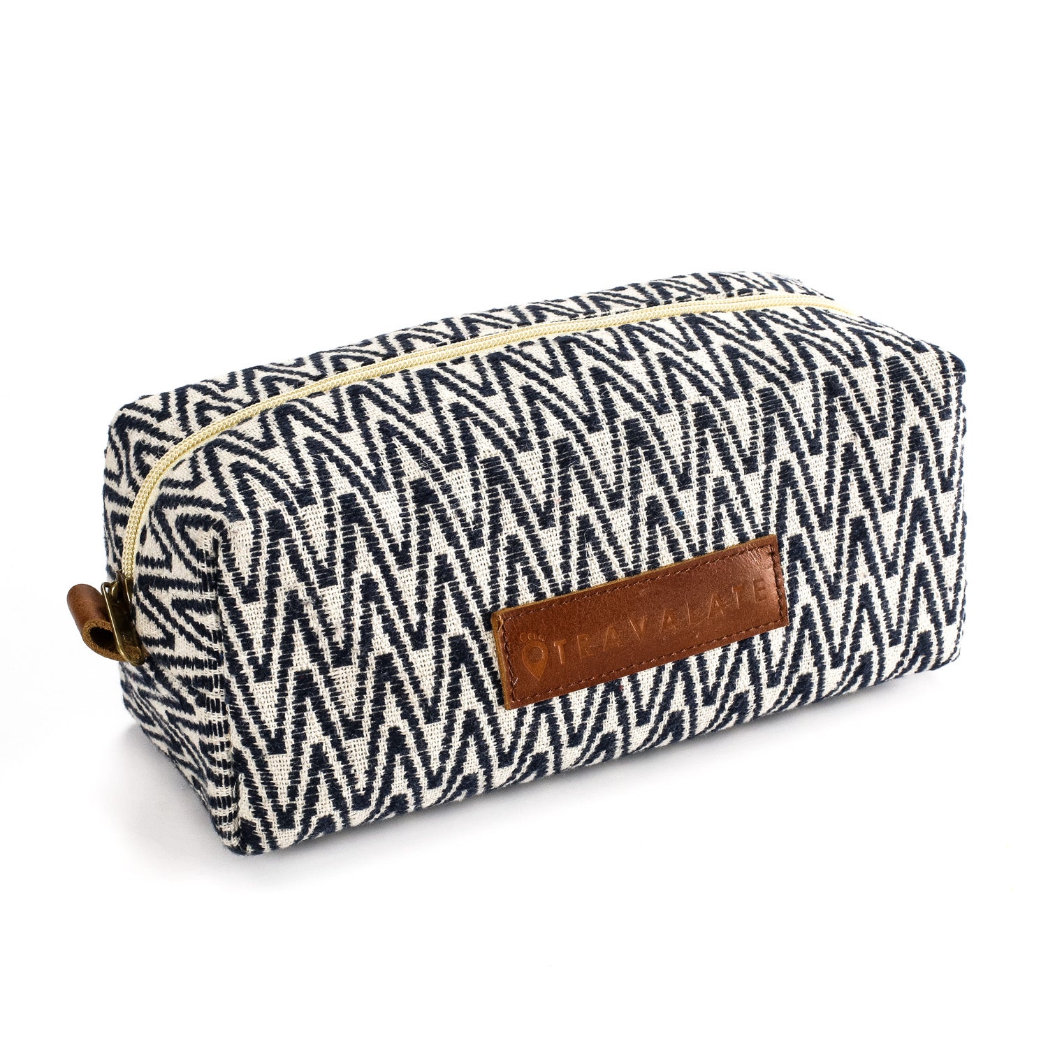 Handcrafted Travel Dopp Kit | Black