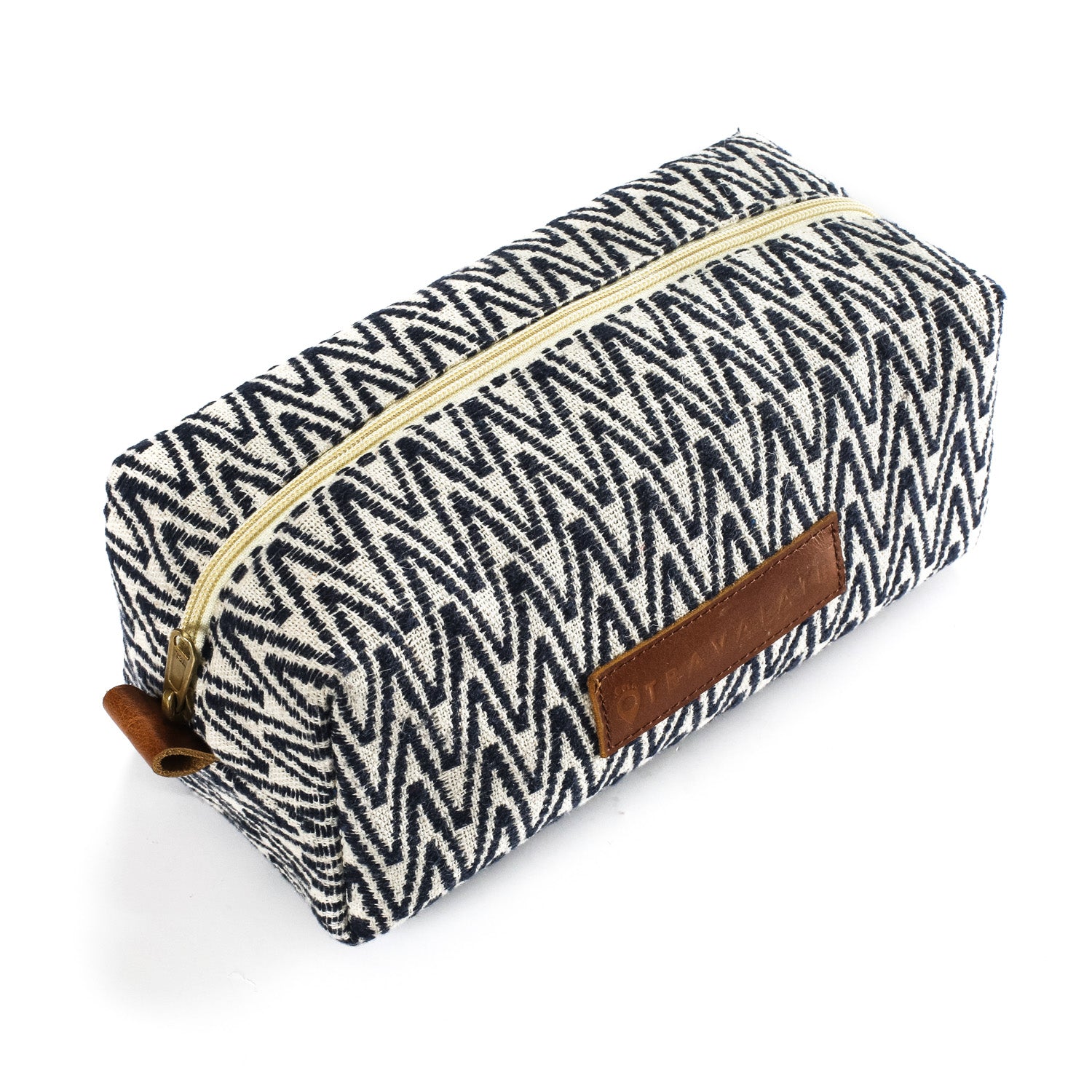 Handcrafted Travel Dopp Kit | Black