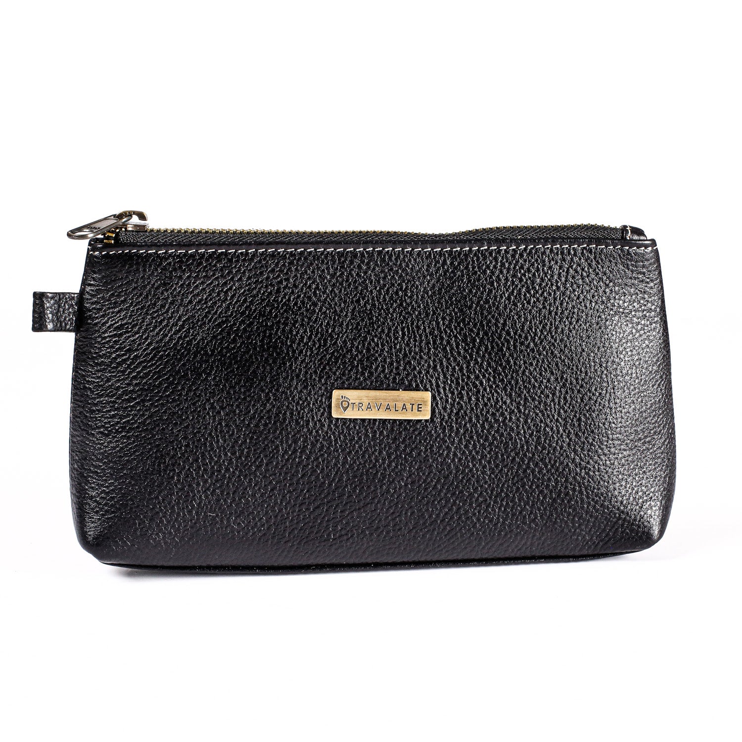 Genuine Leather Stash Pouch | Black
