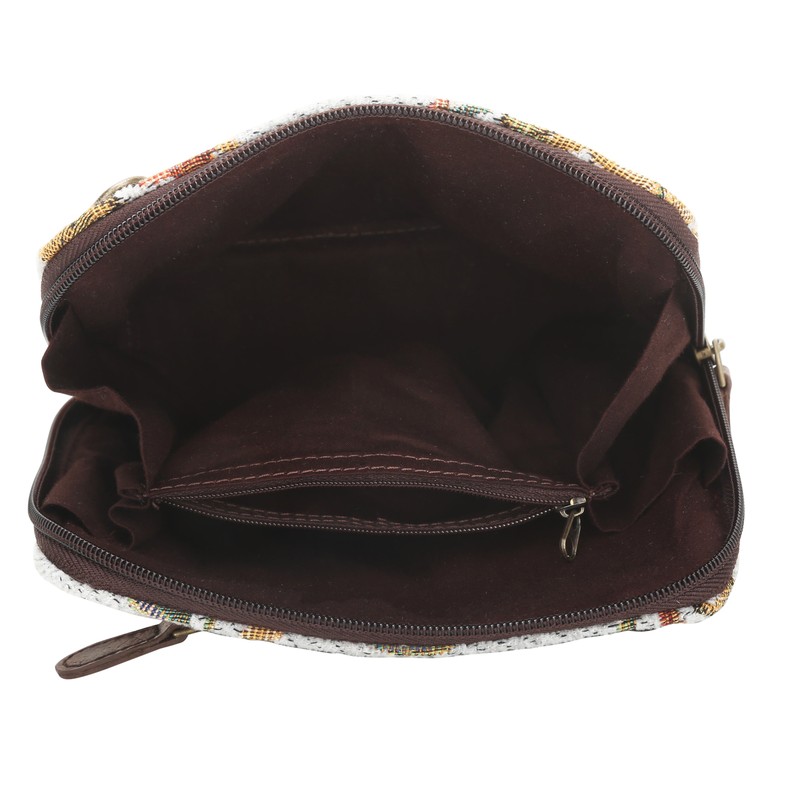 Woven Patterned Sling Bag | Multicolour