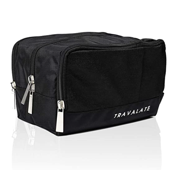 Multi-utility Polyester Toiletry Kit | Black
