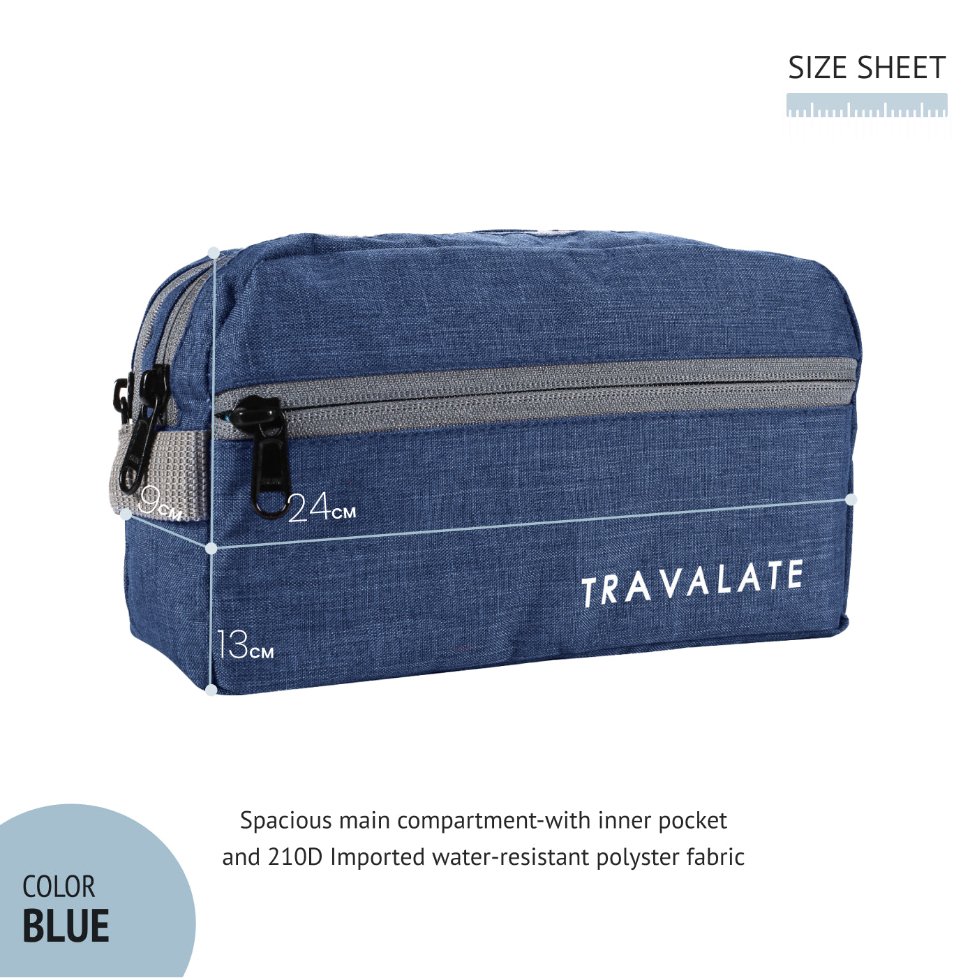 Vector Dopp Kit | Blue