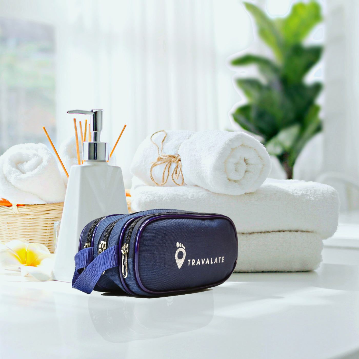 TripVault Toiletry Kit Bag | Blue