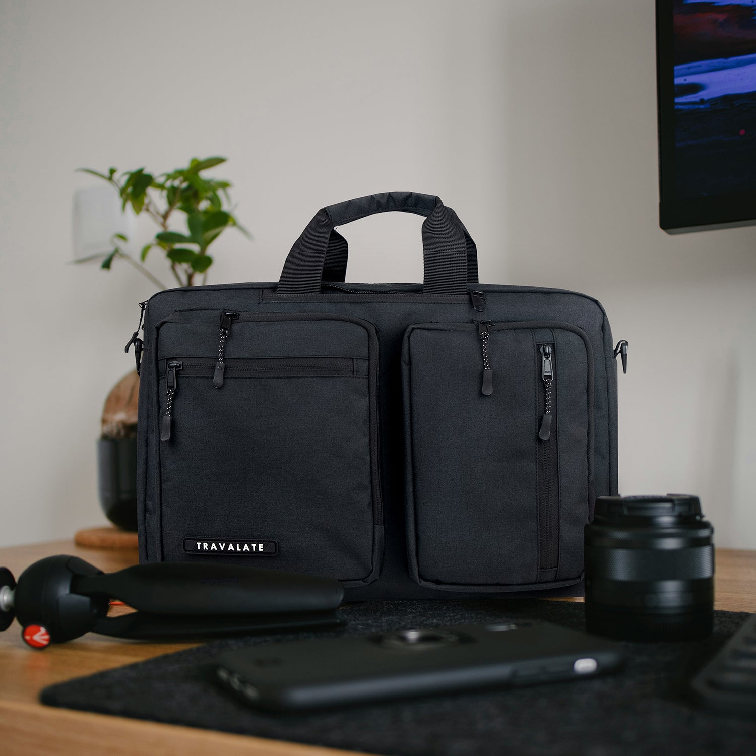 Messenger-Backpack | Black
