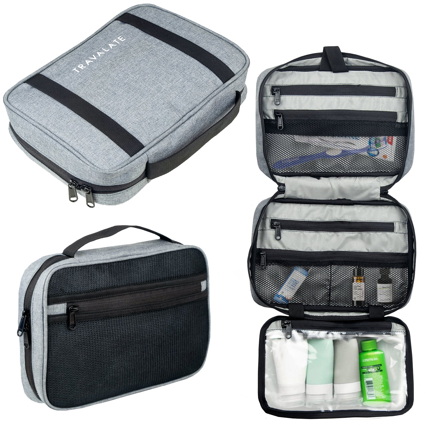 Travel Toiletry Kit | Grey