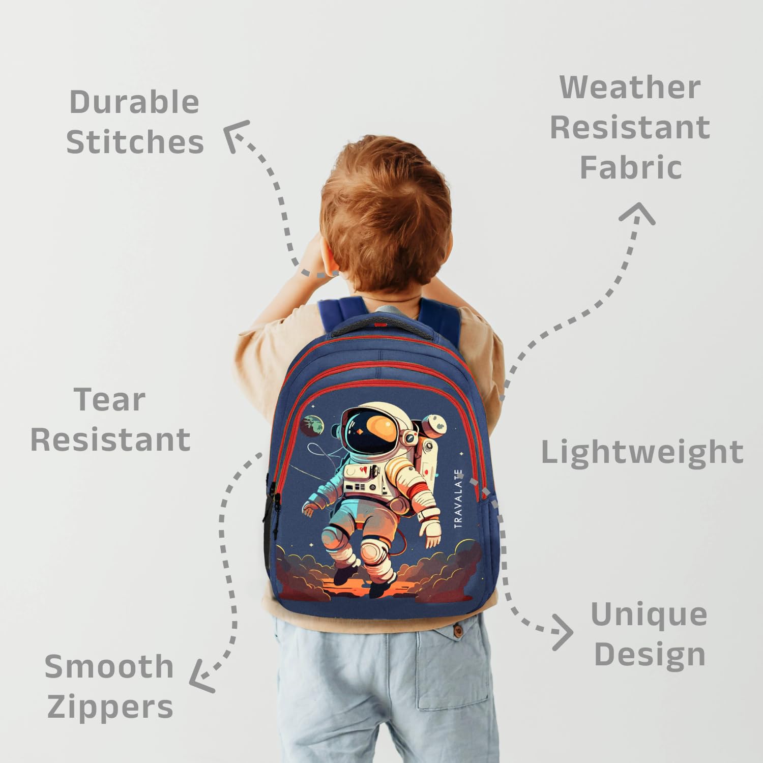Astronaut ArtPlay Backpack | Blue