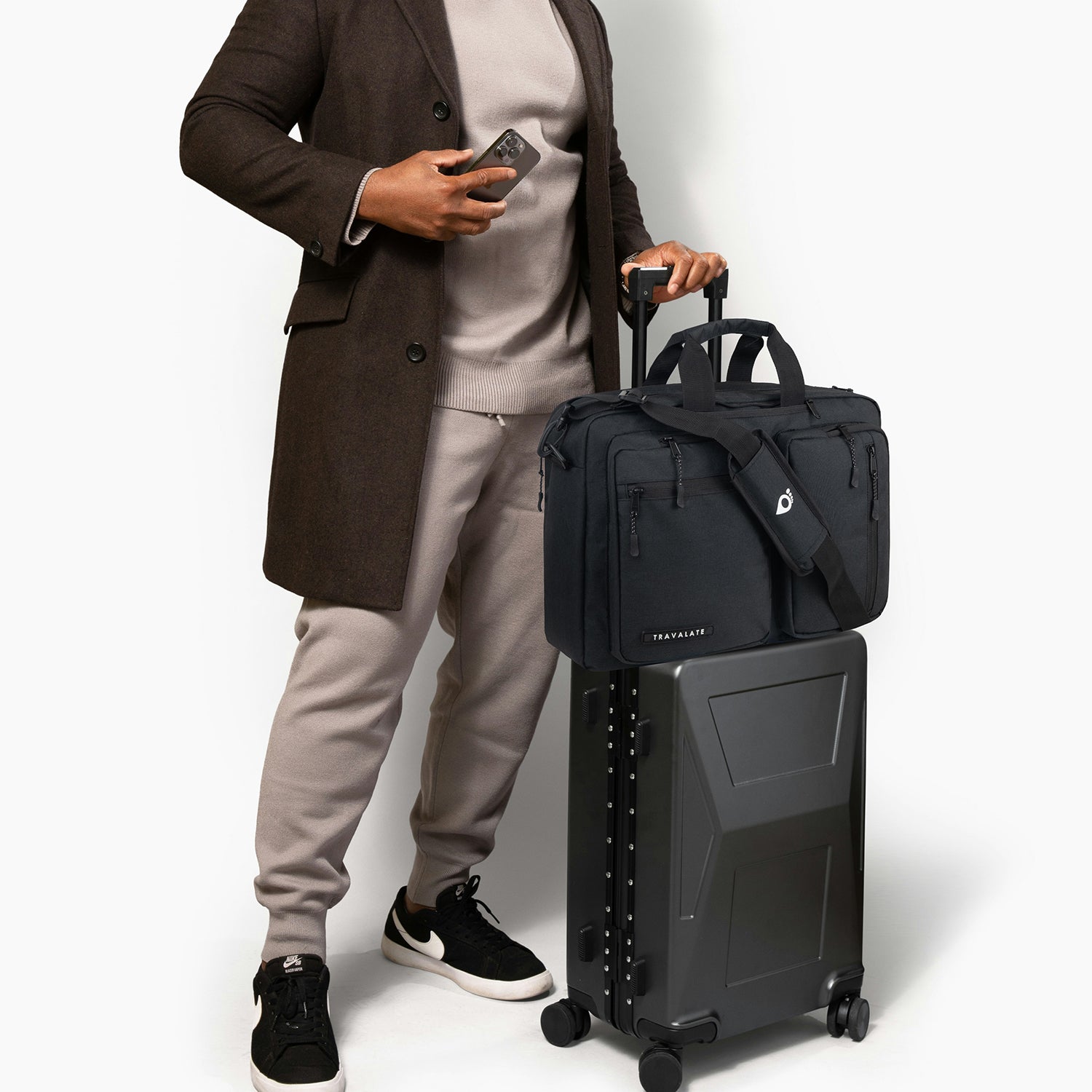 Messenger-Backpack | Black
