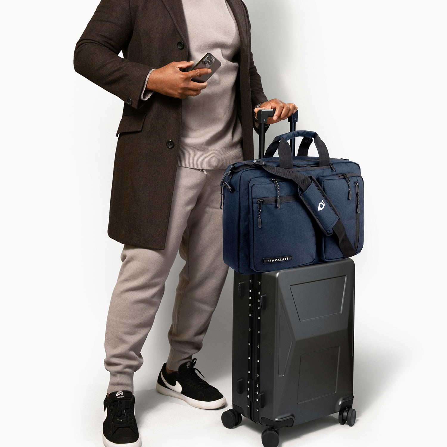Messenger-Backpack | Blue