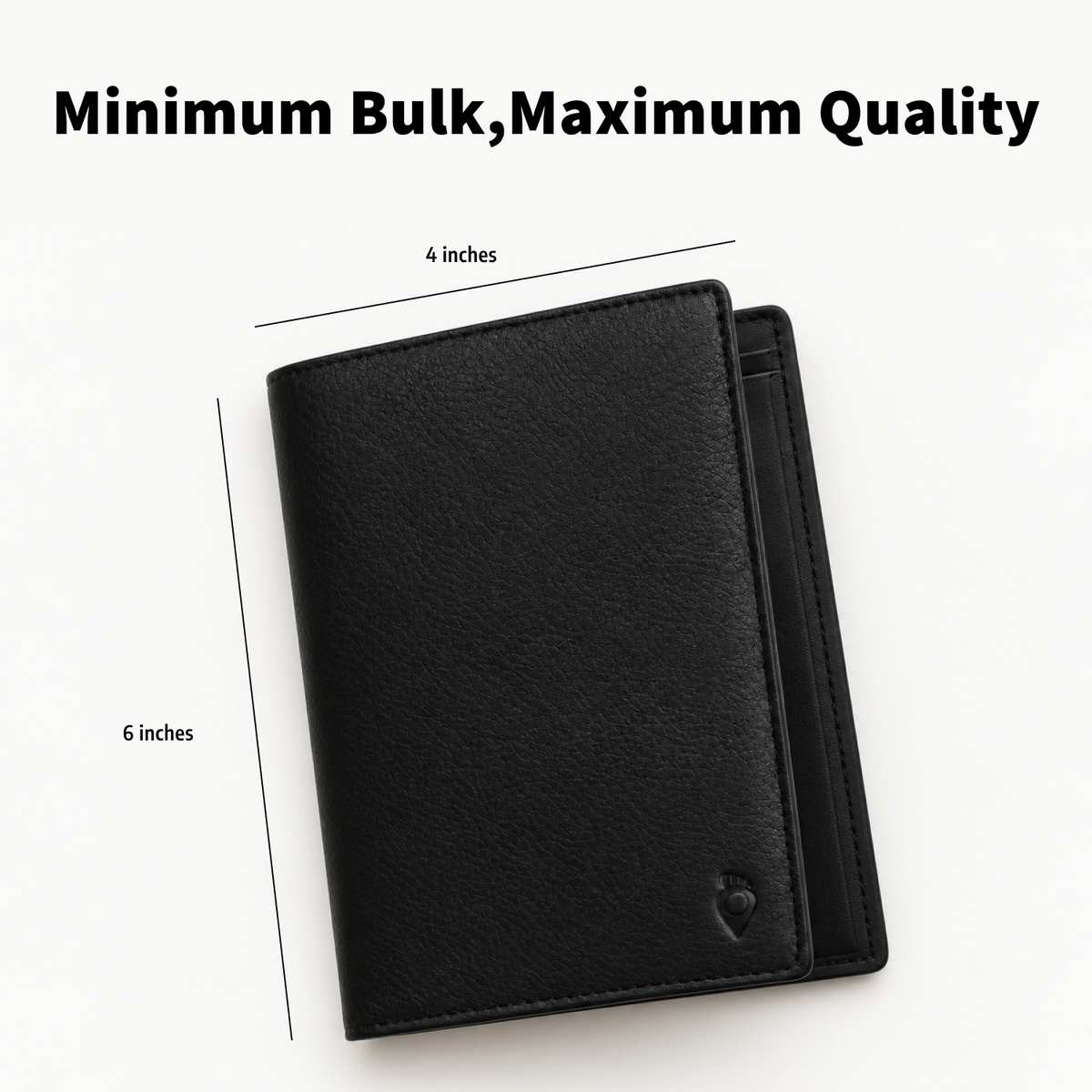 TRAVALATE Leather Passport Holder