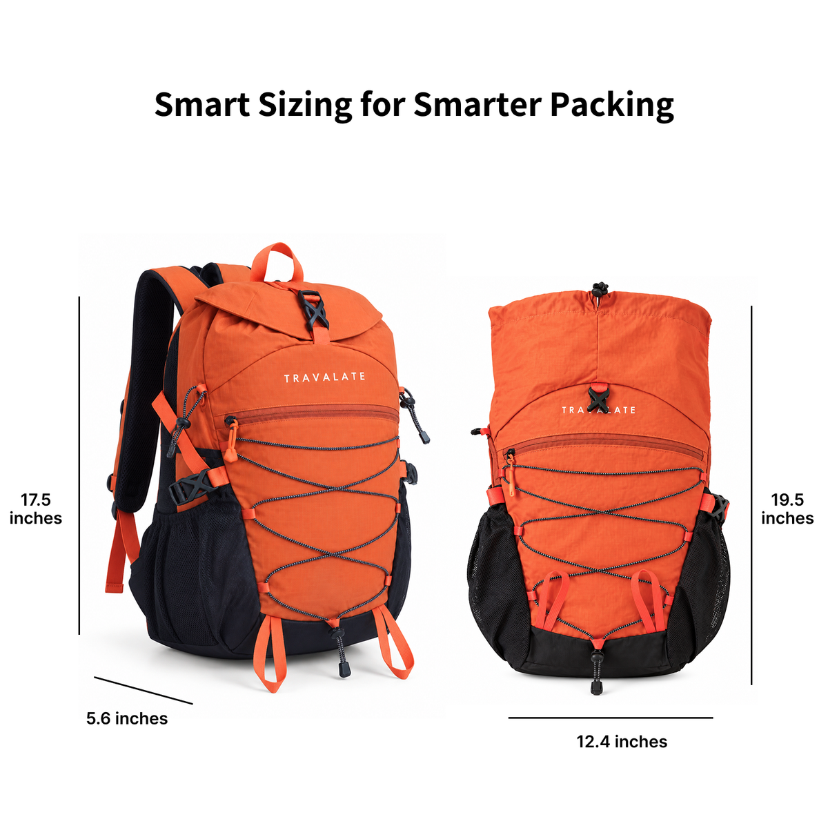 TRAVALATE TrailX Backpack - Orange