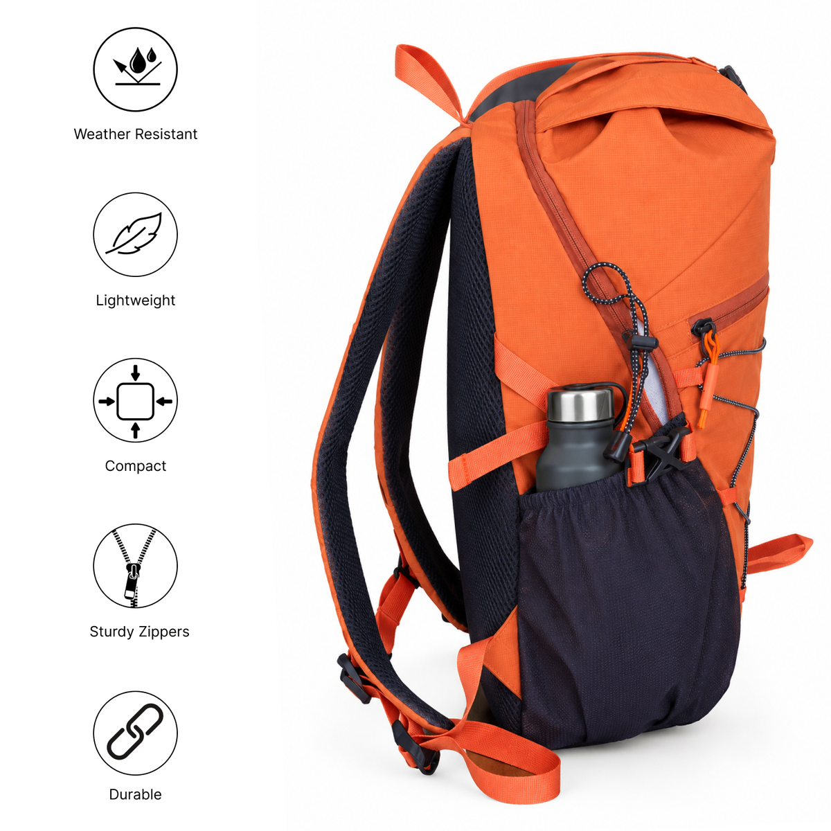 TRAVALATE TrailX Backpack - Orange