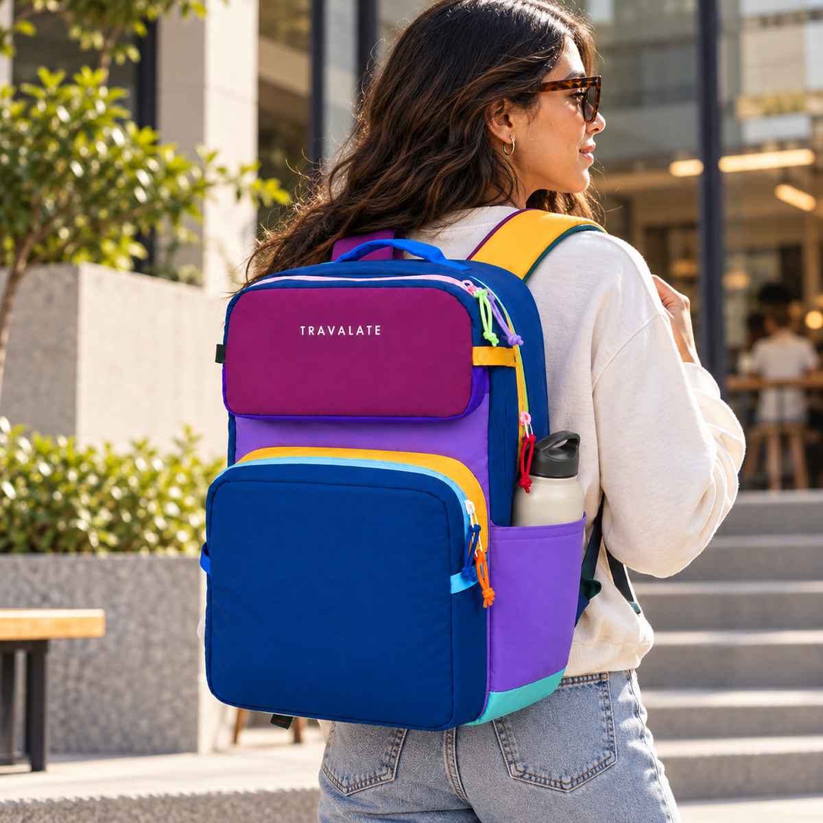 TRAVALATE XoXo Backpack - Blue