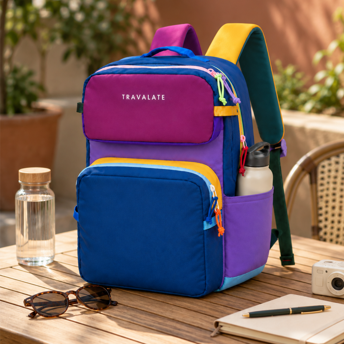 TRAVALATE XoXo Backpack - Blue