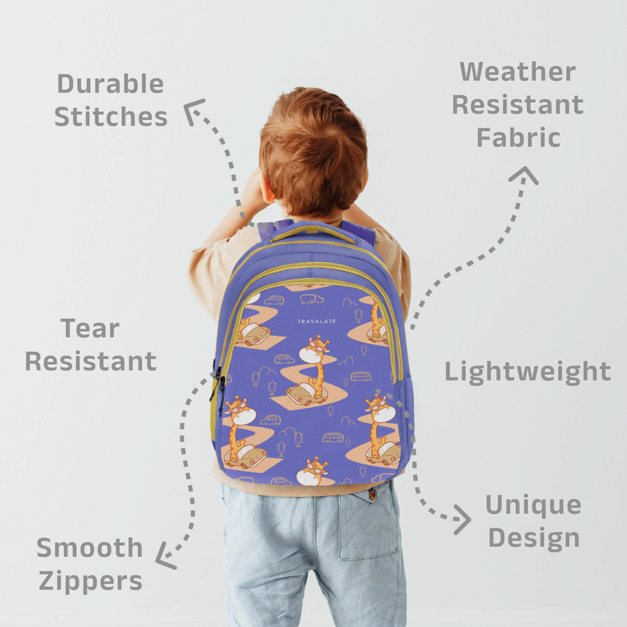 Giraffe ArtPlay Backpack | Purple