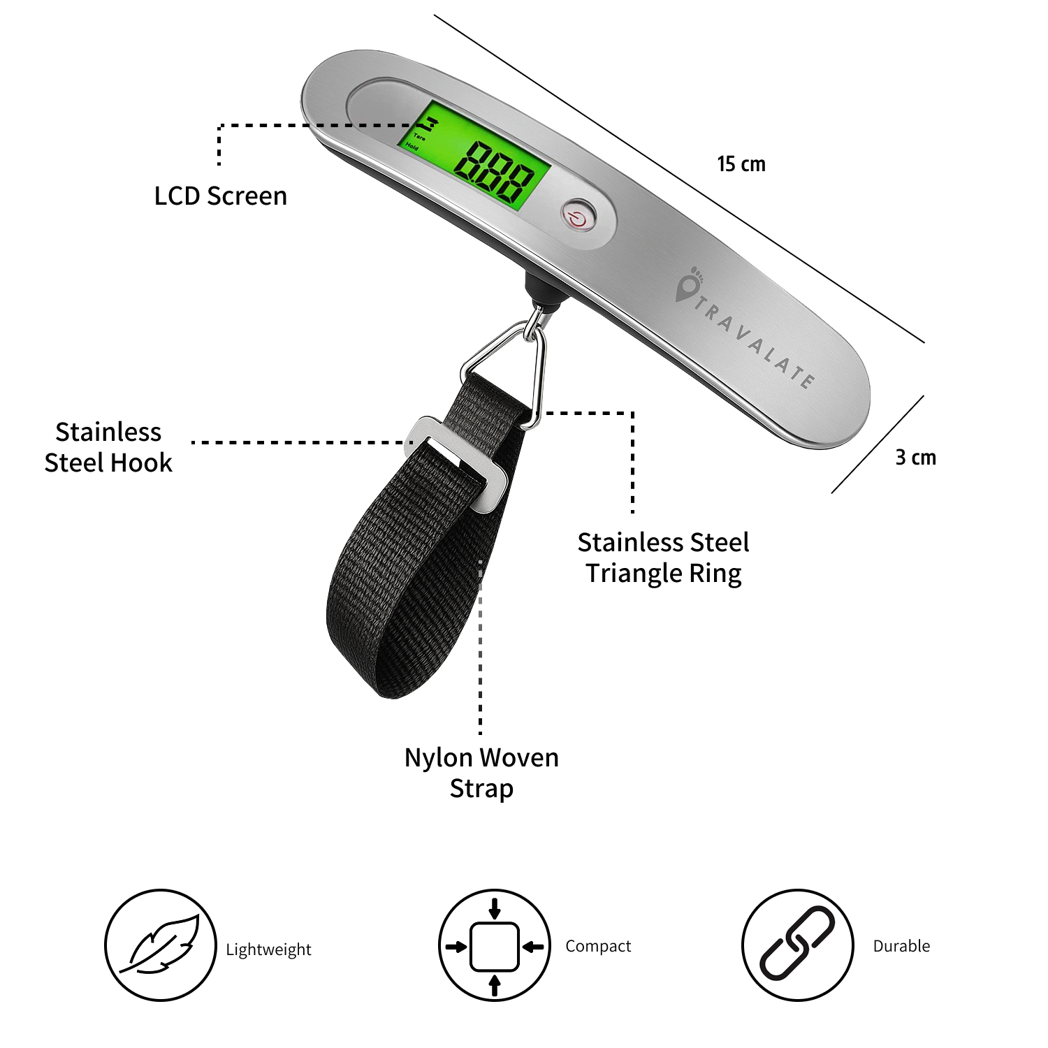 Digital Luggage Weighing Scale