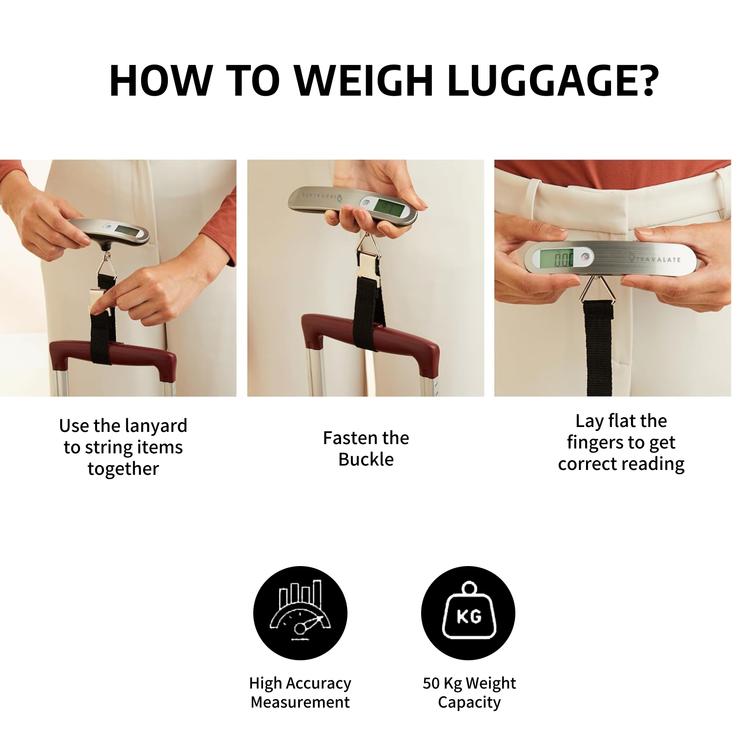Digital Luggage Weighing Scale