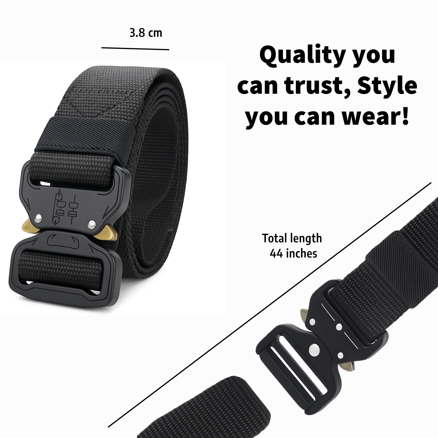 SnapLock Tactical Belt