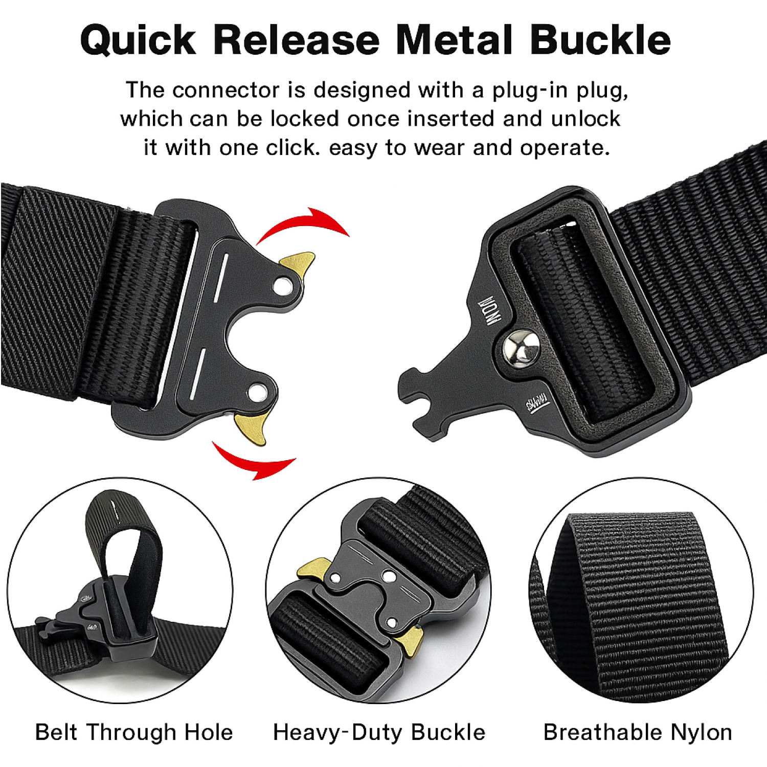 SnapLock Tactical Belt