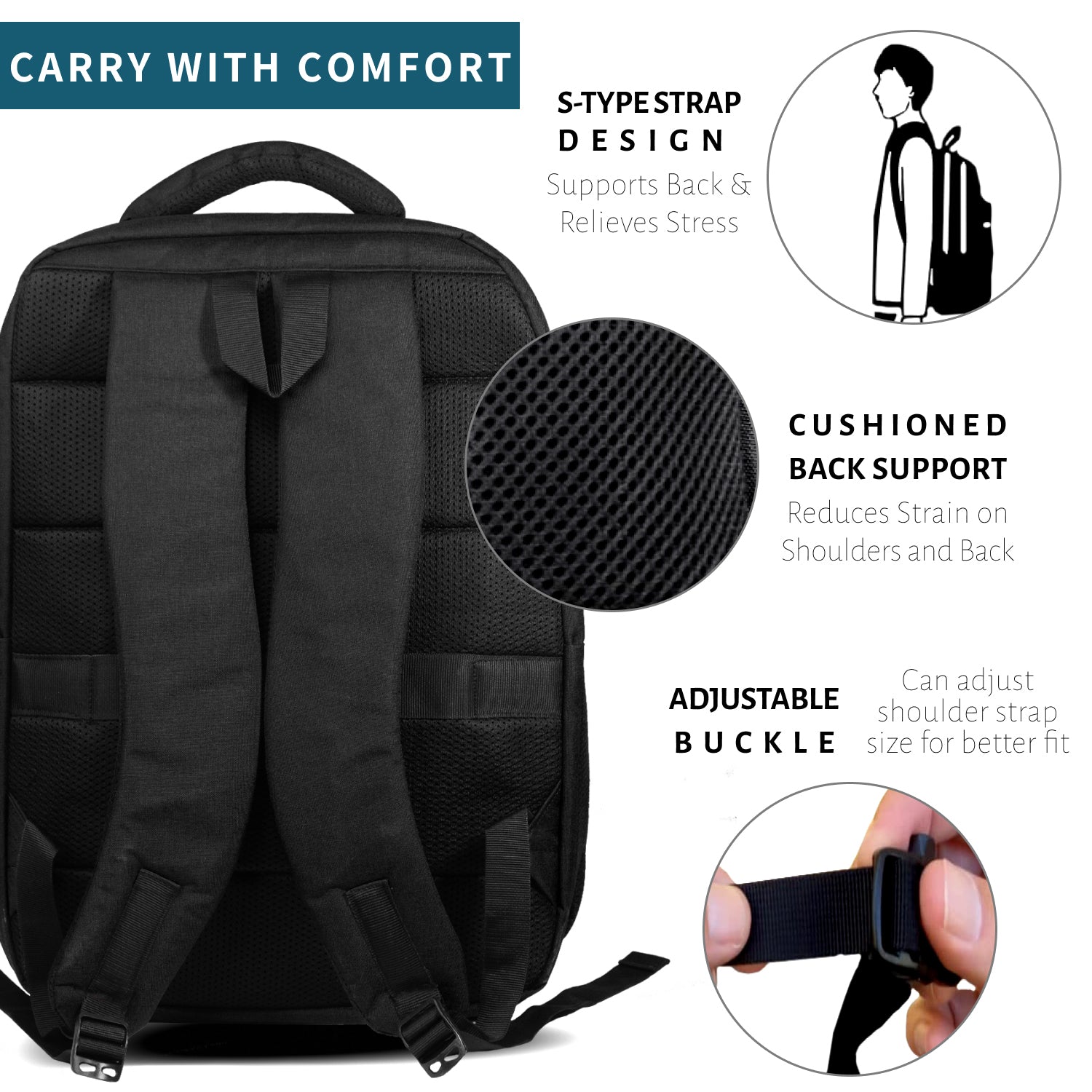 Printed Laptop Backpack | Yellow