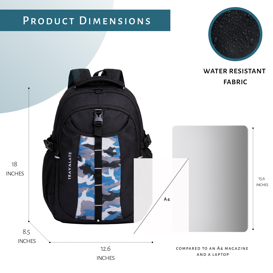 Trailblazer Backpack | Blue Black