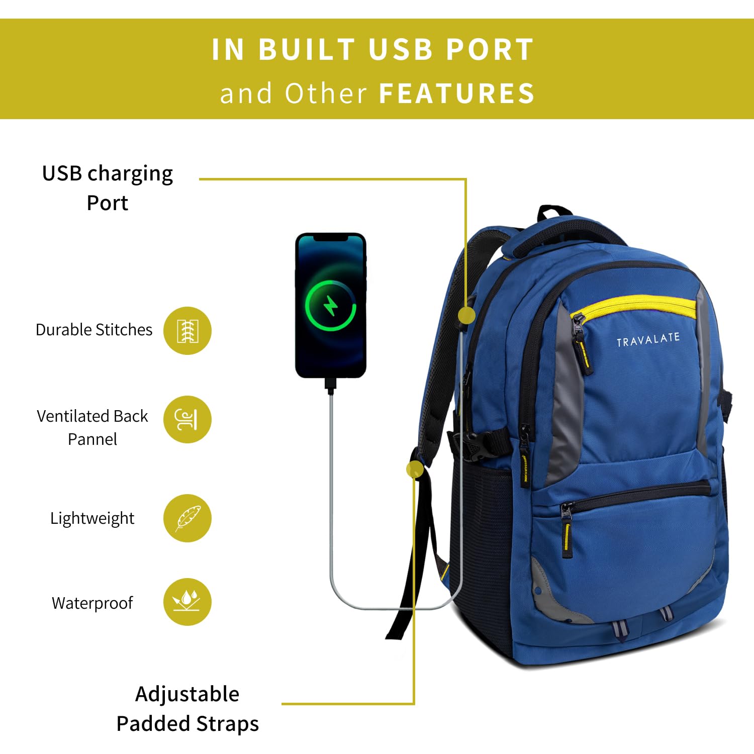TechWeekend Backpack | Blue